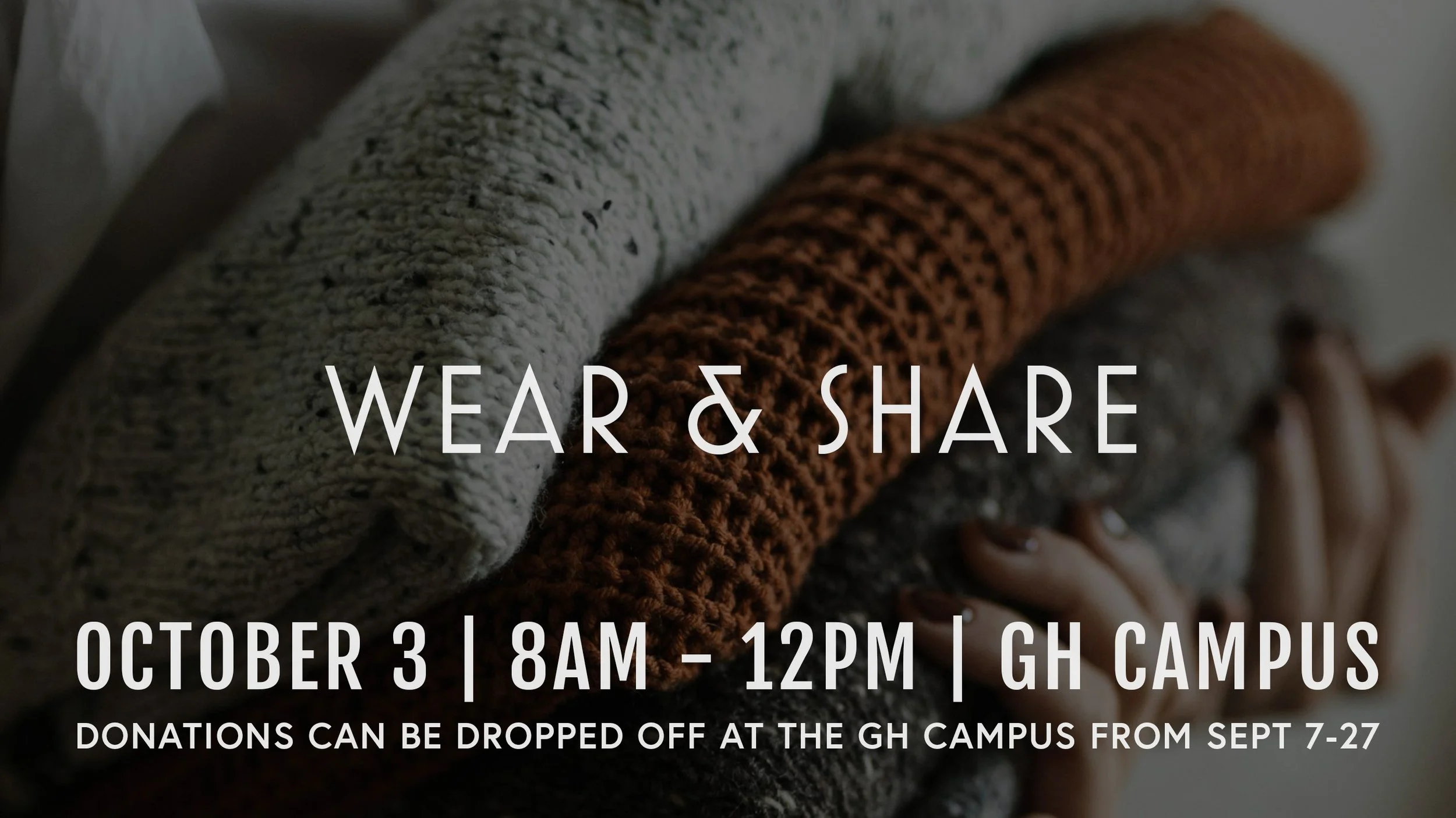 WEAR &amp; SHARE 