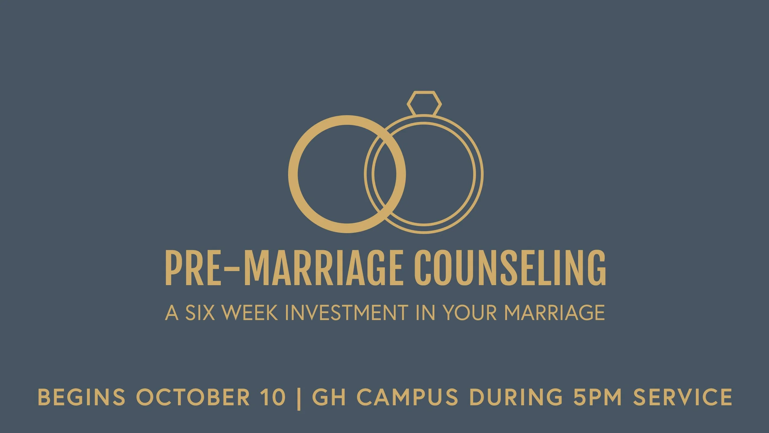 PRE-MARRIAGE COUNSELING