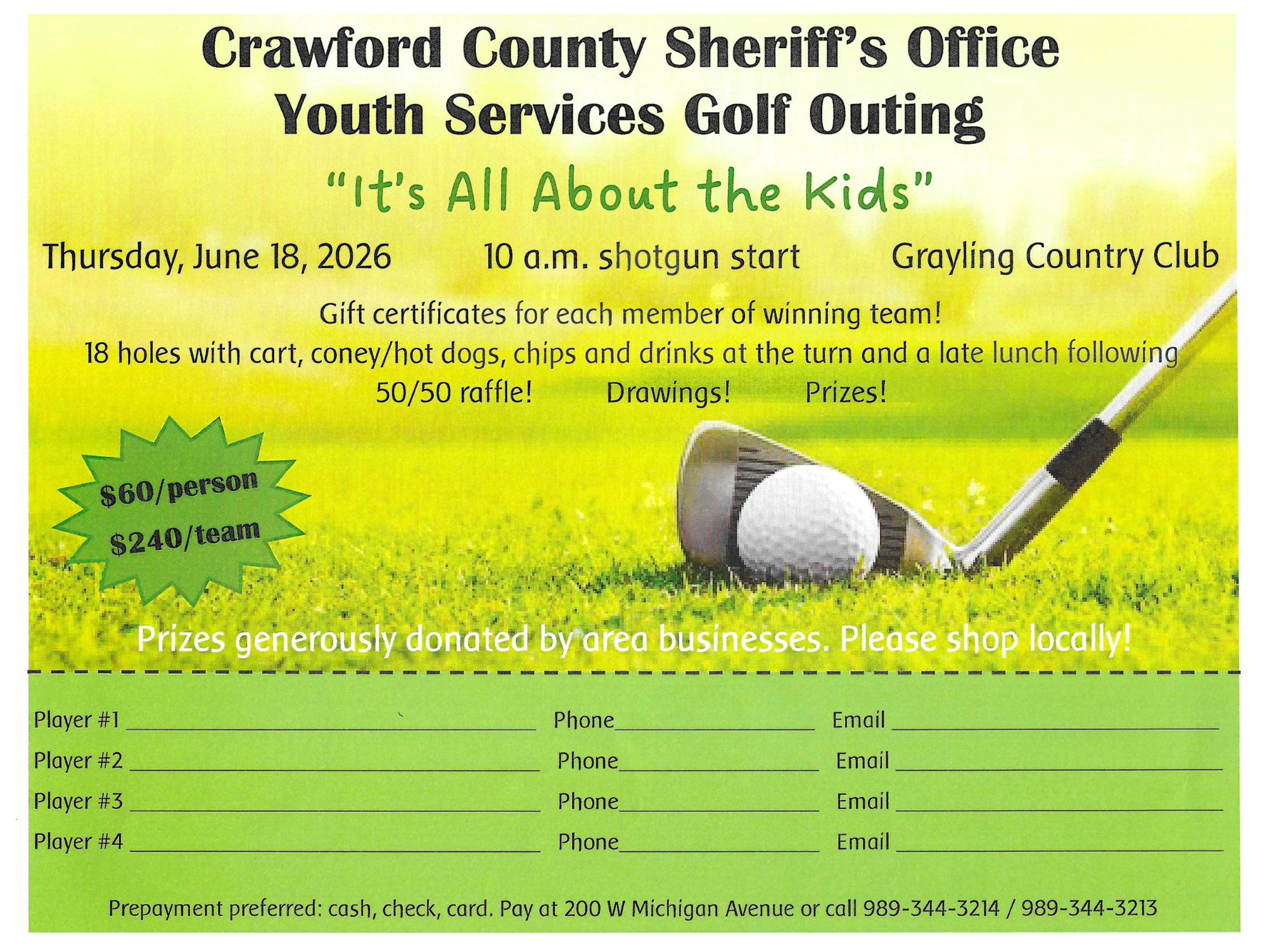 Wakefield/DARE Golf Outing