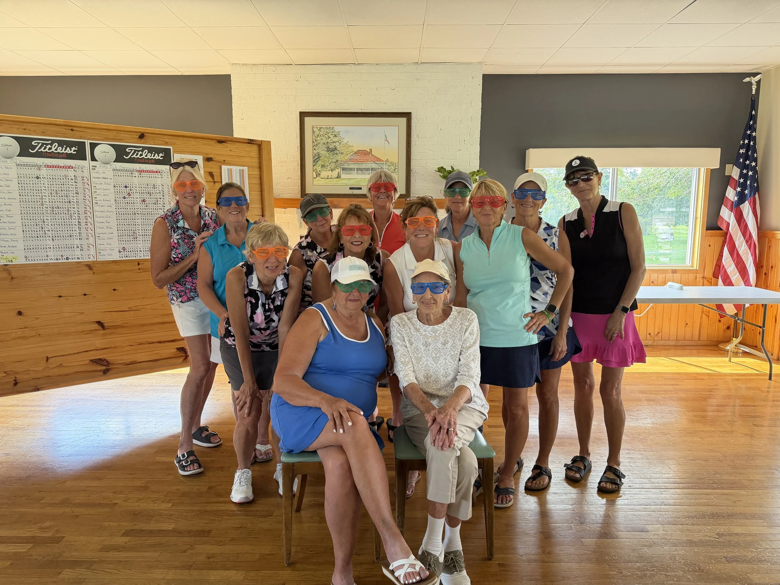 Our Tuesday Ladies League at their End-of-Season Party