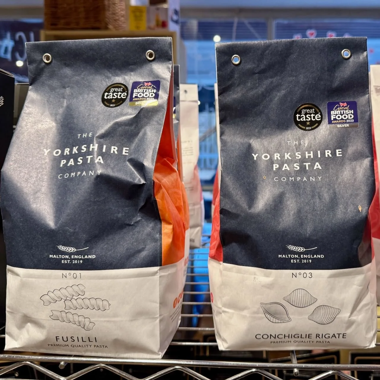 ⭐️ Customers swear by Yorkshire Pasta Company,  and once you&rsquo;ve tried it, you&rsquo;ll understand why.

&hearts;️ Tonight&rsquo;s simple favourite:
Yorkshire Pasta Company fusilli, gently tossed with Seggiano tomato &amp; basil pesto (or raw ba