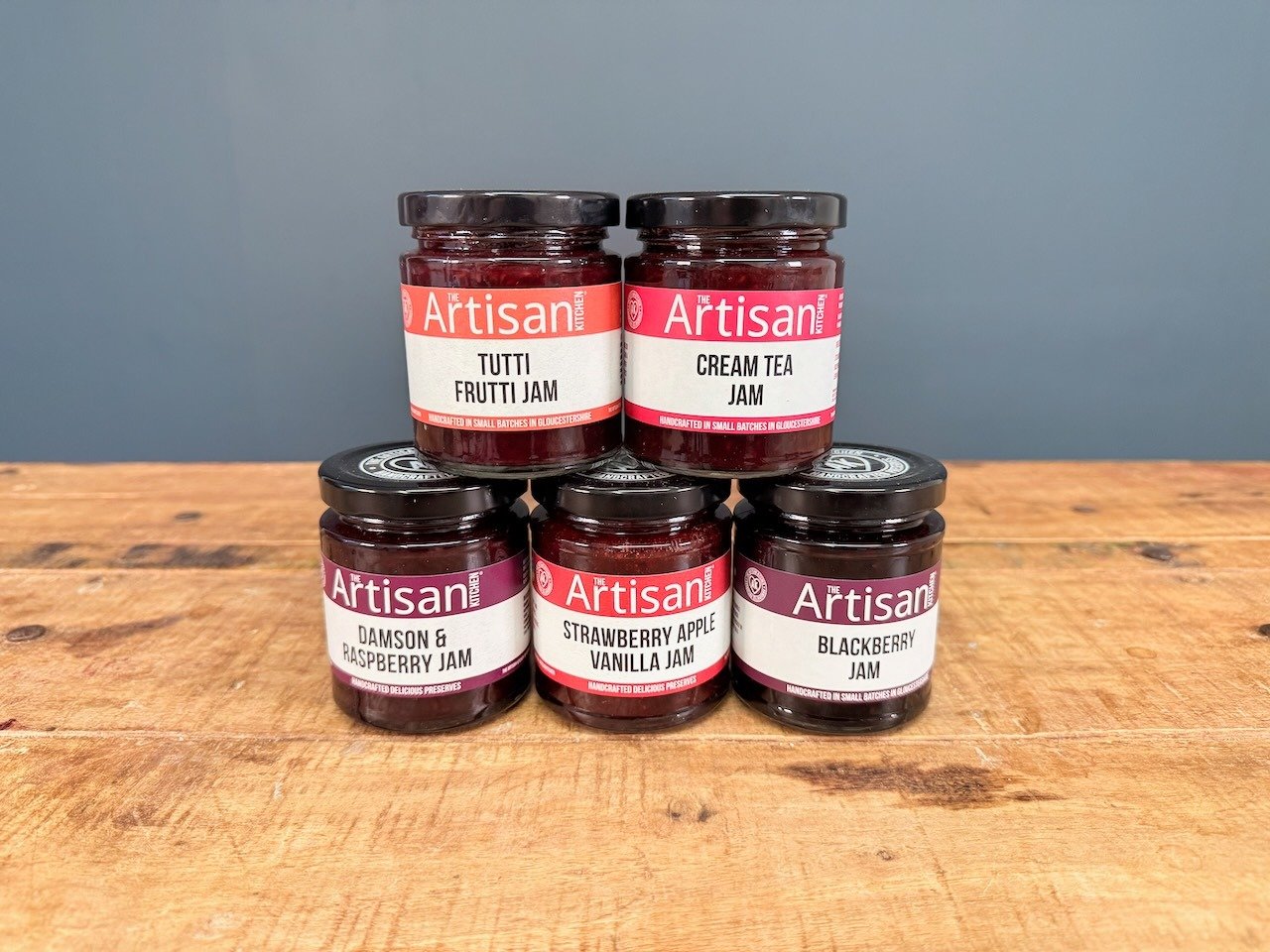Proper jam, made the traditional way. 🍓

These beautiful jars from The Artisan Kitchen are handcrafted in small batches in Gloucestershire, using carefully selected fruit and classic preserve-making methods.

Rich, vibrant and packed with flavour,  