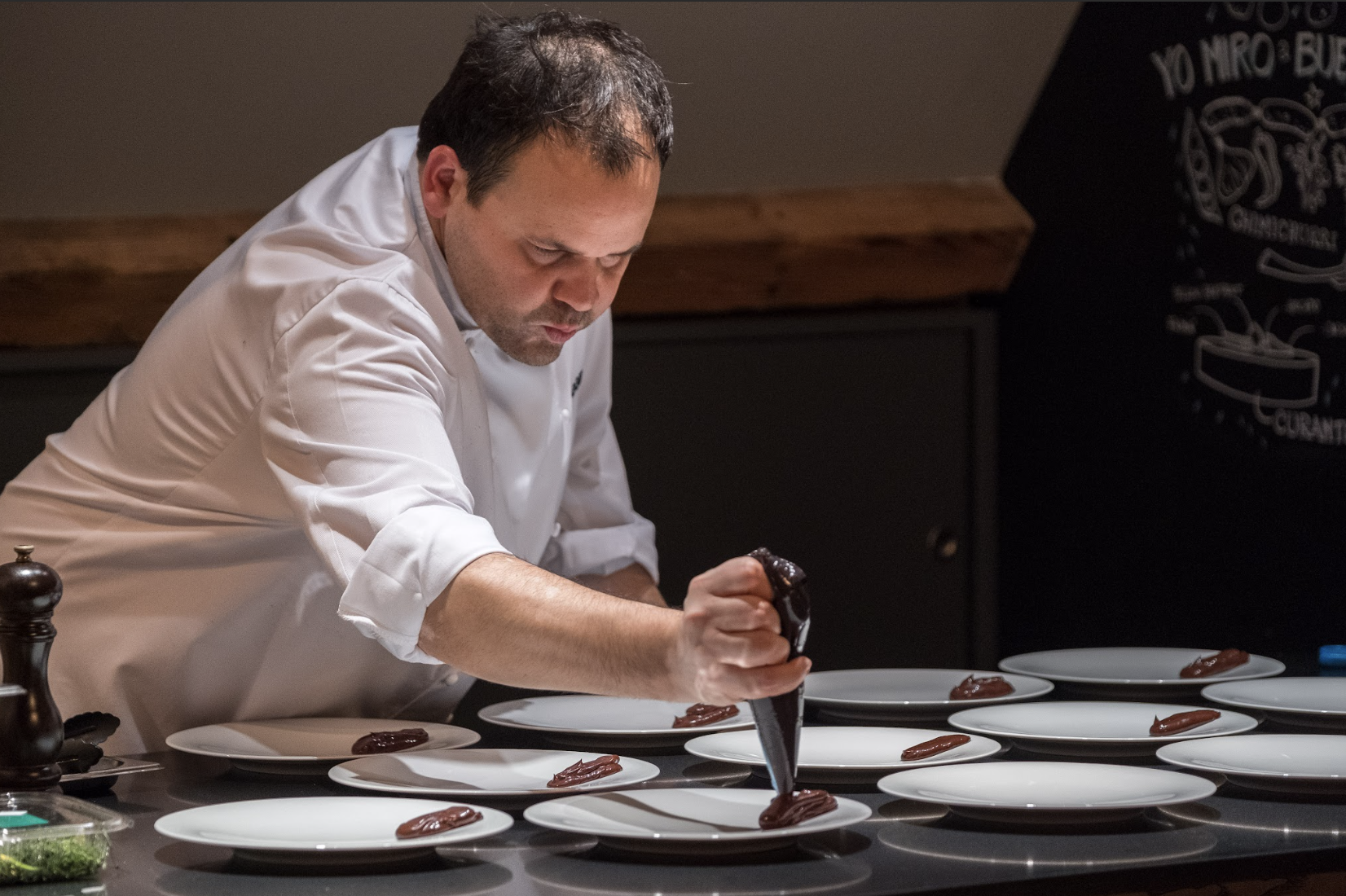 Martin Milesi on the pass