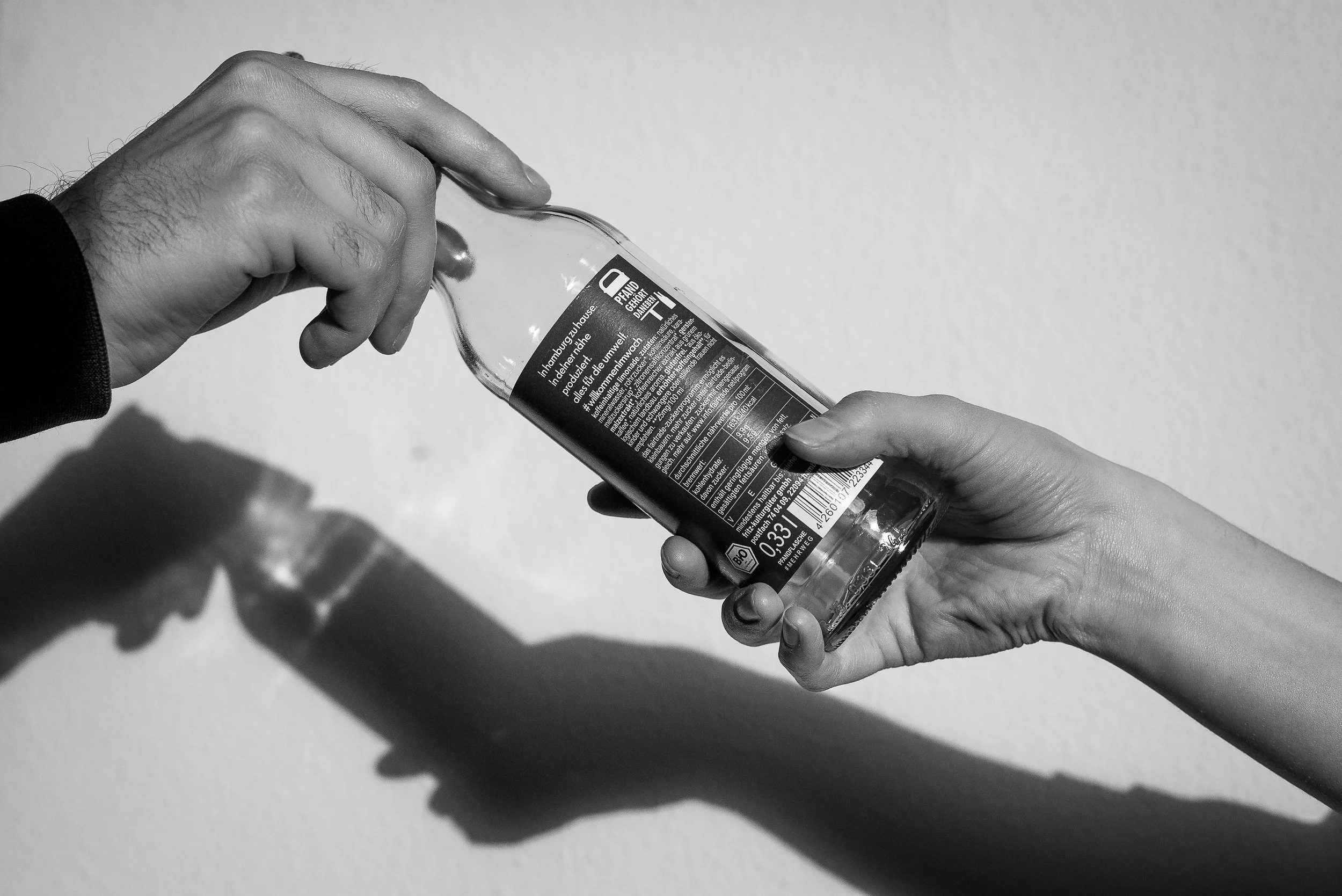 Die Pfandflasche ist eine warme Mahlzeit!