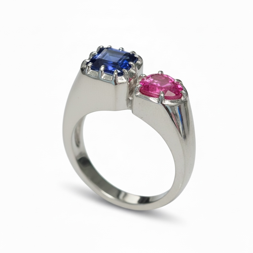 The Pink & Blue Forever Ring