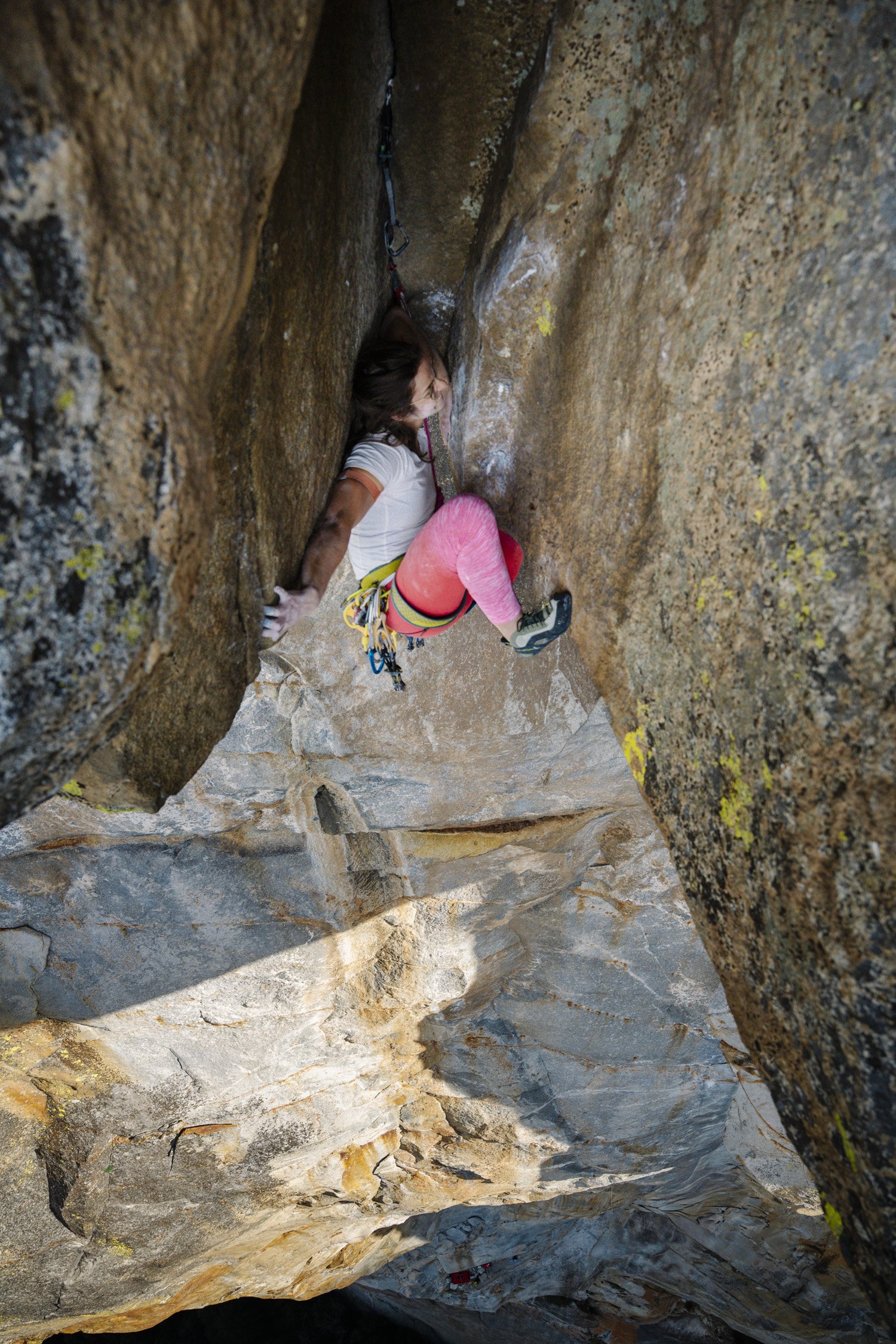 First Female Ascent of Wet Lycra Nightmare - Yosemite