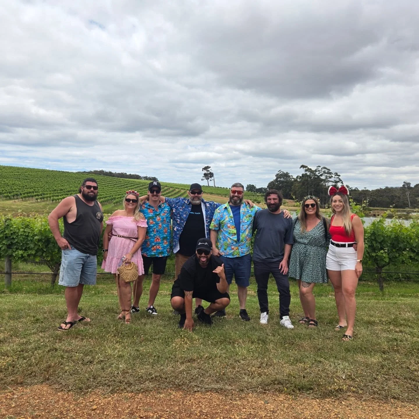 Xmas party shenanigans for this lively crew! 🍻🍺🍷🥂