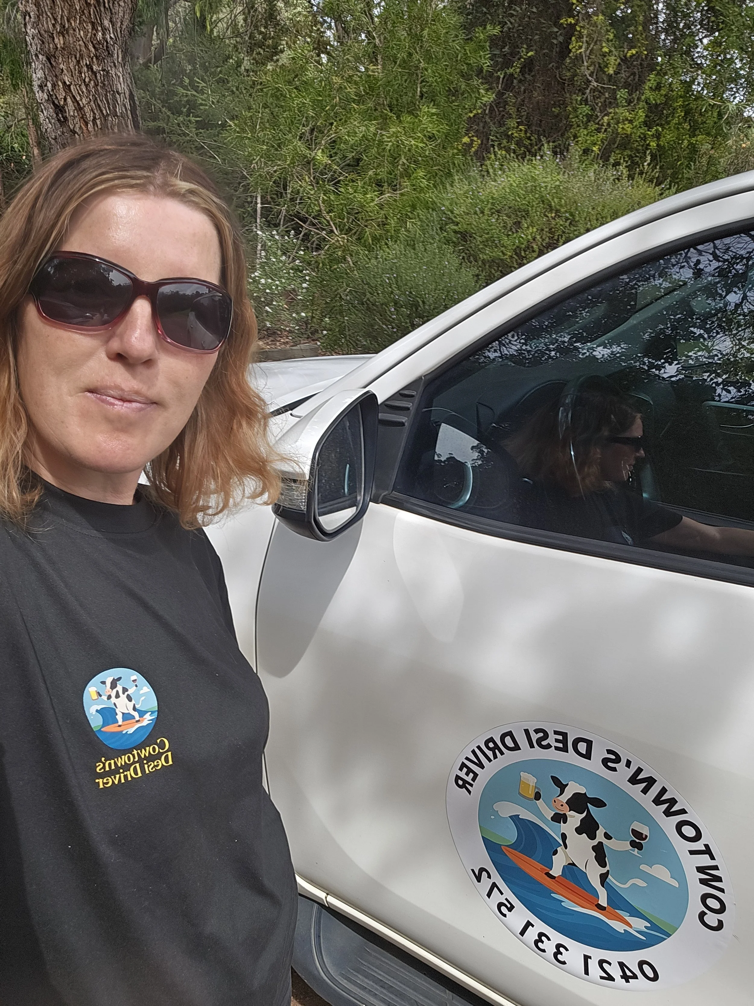 private driver, female, chauffeur, tour, wine, taxi