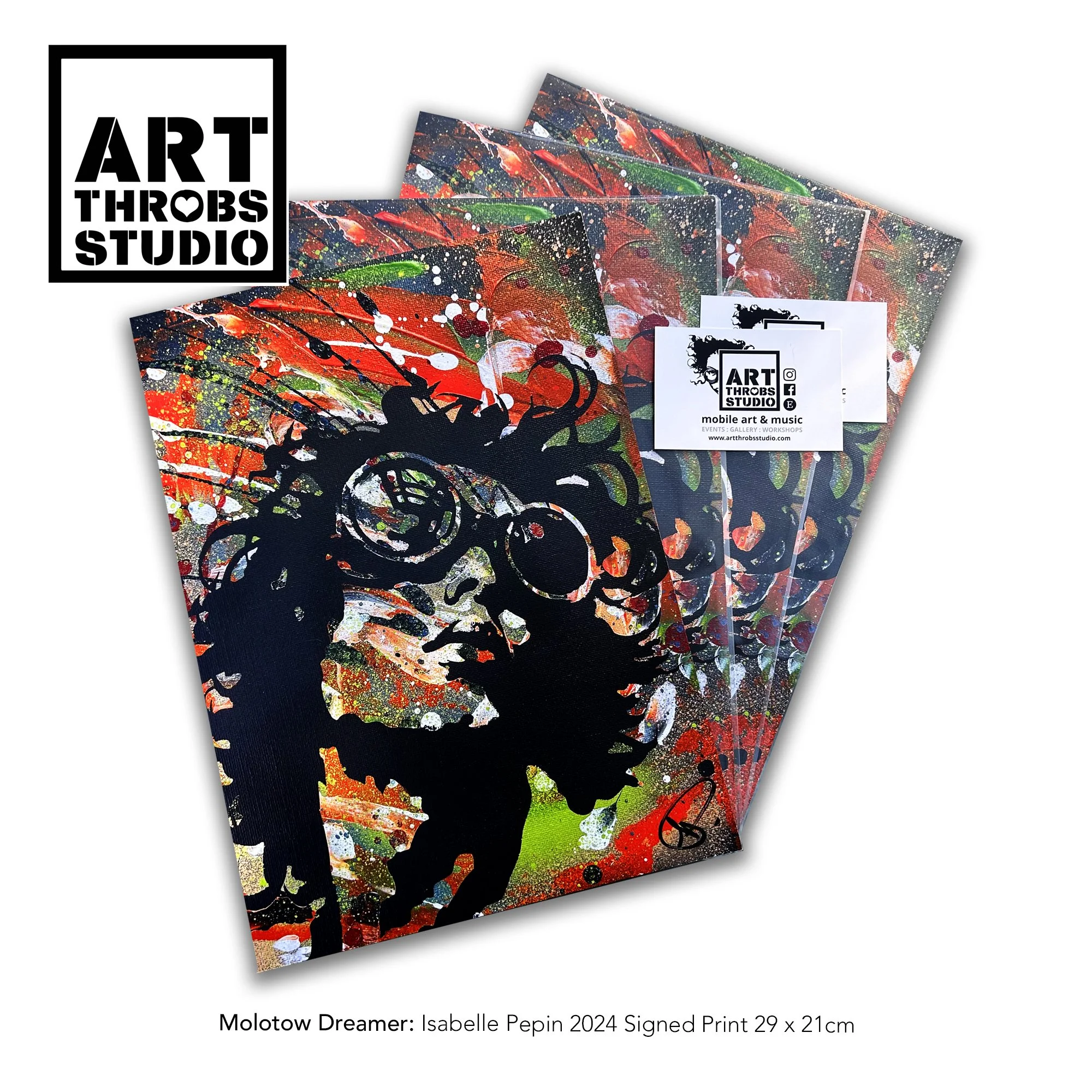 Molotow Dreamer 2024 Limited Edition Signed Print 21 x 29cm