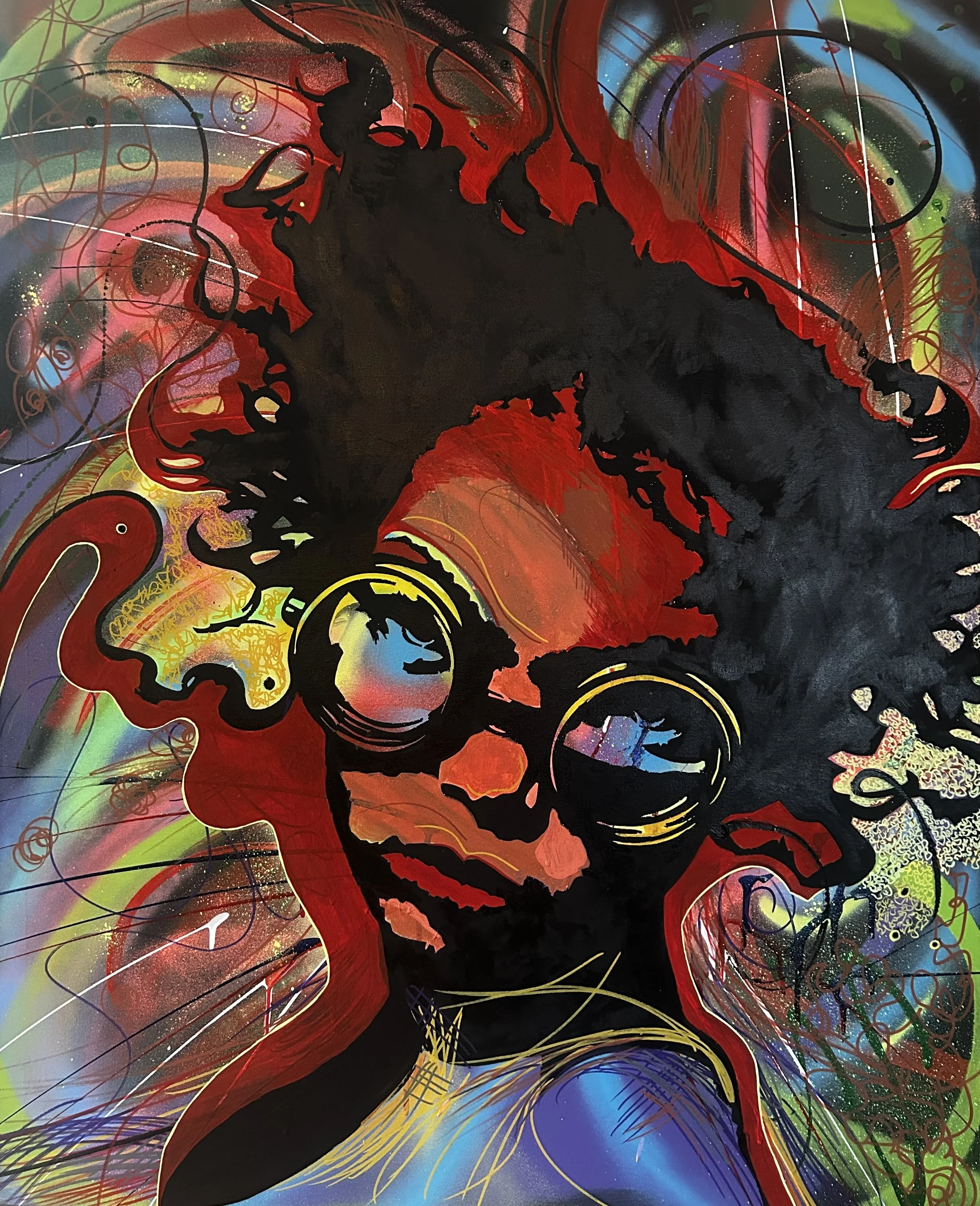 Molotow Mila - Original Artwork by Isabelle Pepin