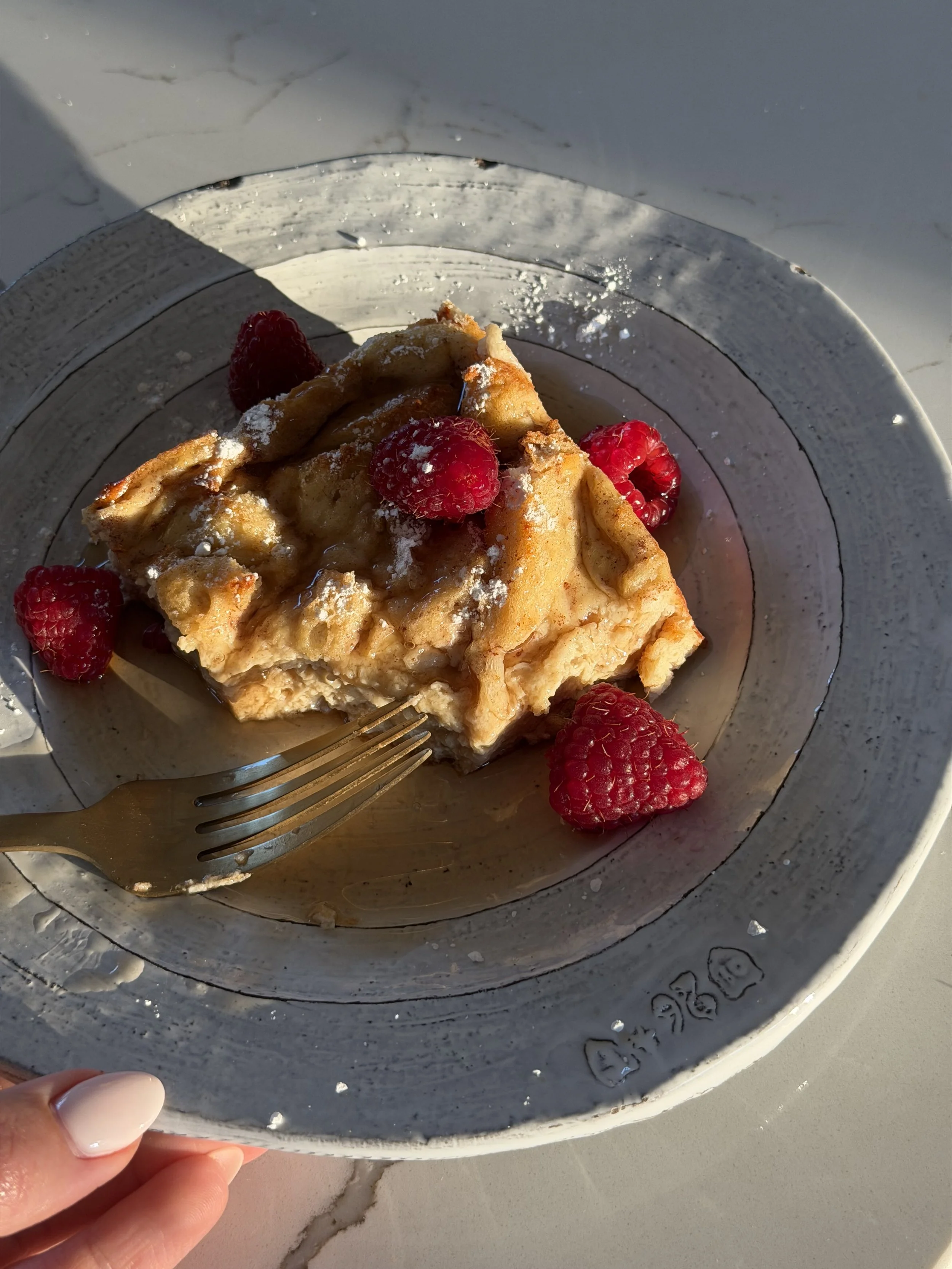 Protein French Toast Bake