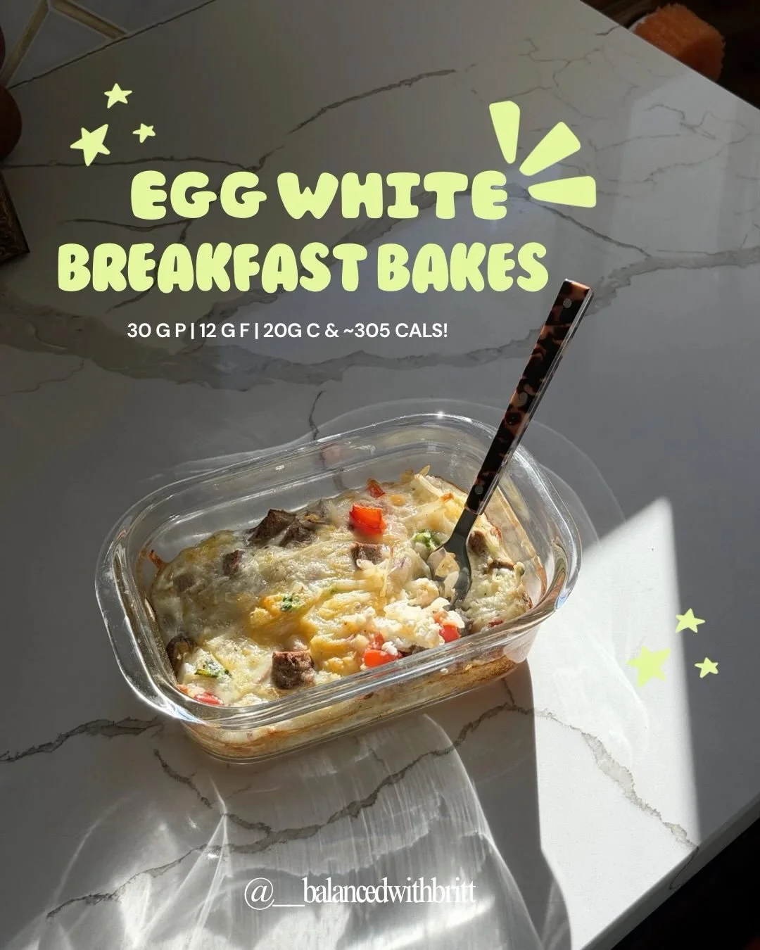 egg white breakfast bakes!! 🍳🫑🧀 one of the easiest ways to get protein in first thing! also minimal effort prep >>> 

like this + comment &ldquo;PREP&rdquo; to grab the full recipe! i also linked my meal prep containers i bake in. 💌

lys