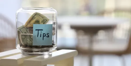 CALIFORNIA GETS SERIOUS ABOUT TIP THEFT