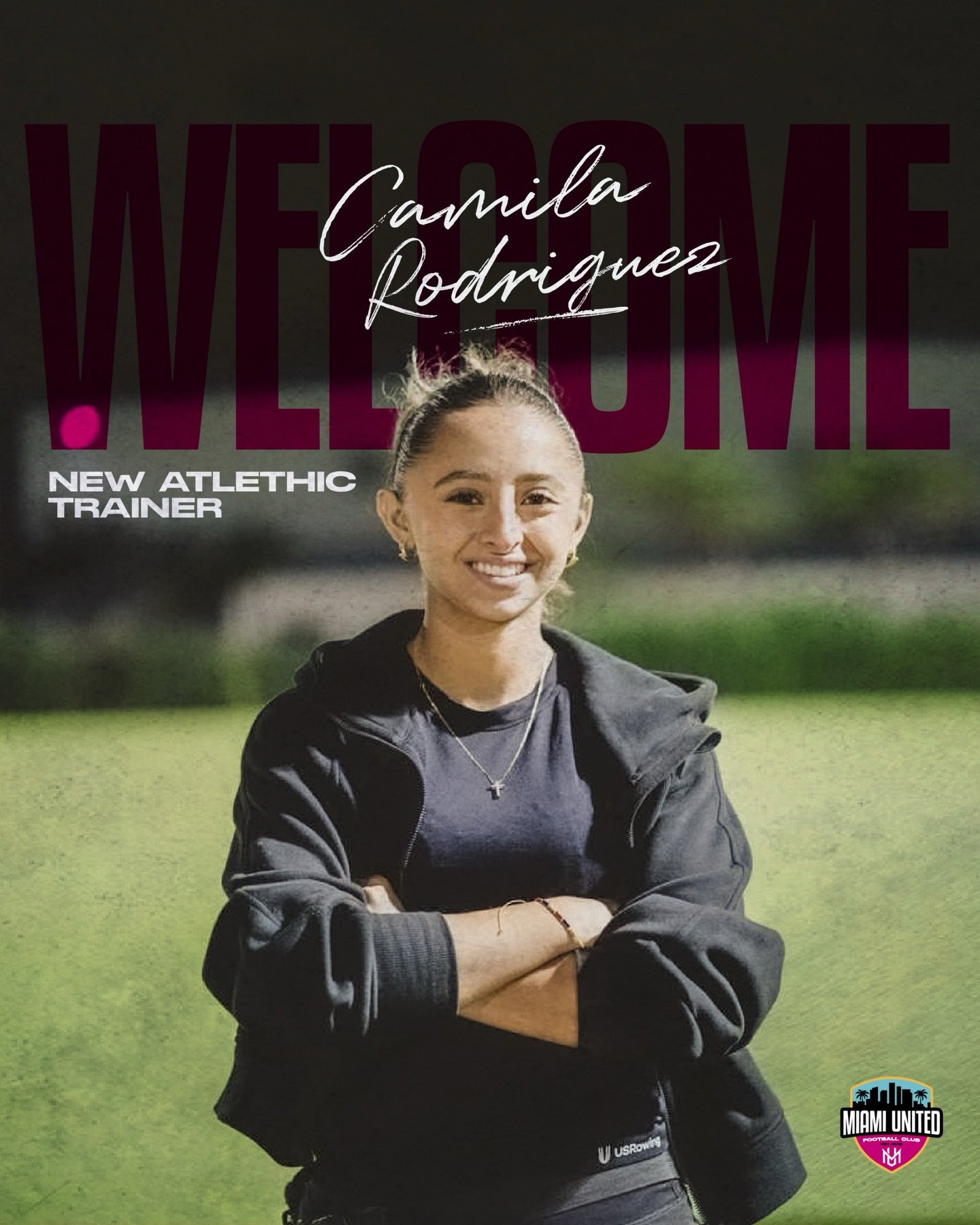 Welcoming our new Athletic Trainer, Camila Rodr&iacute;guez 💪
Here are a few words from her as she joins the club:

&ldquo;I want to thank Miami United for bringing me in to be part of this club. Last season, under the coaching staff, the team had a