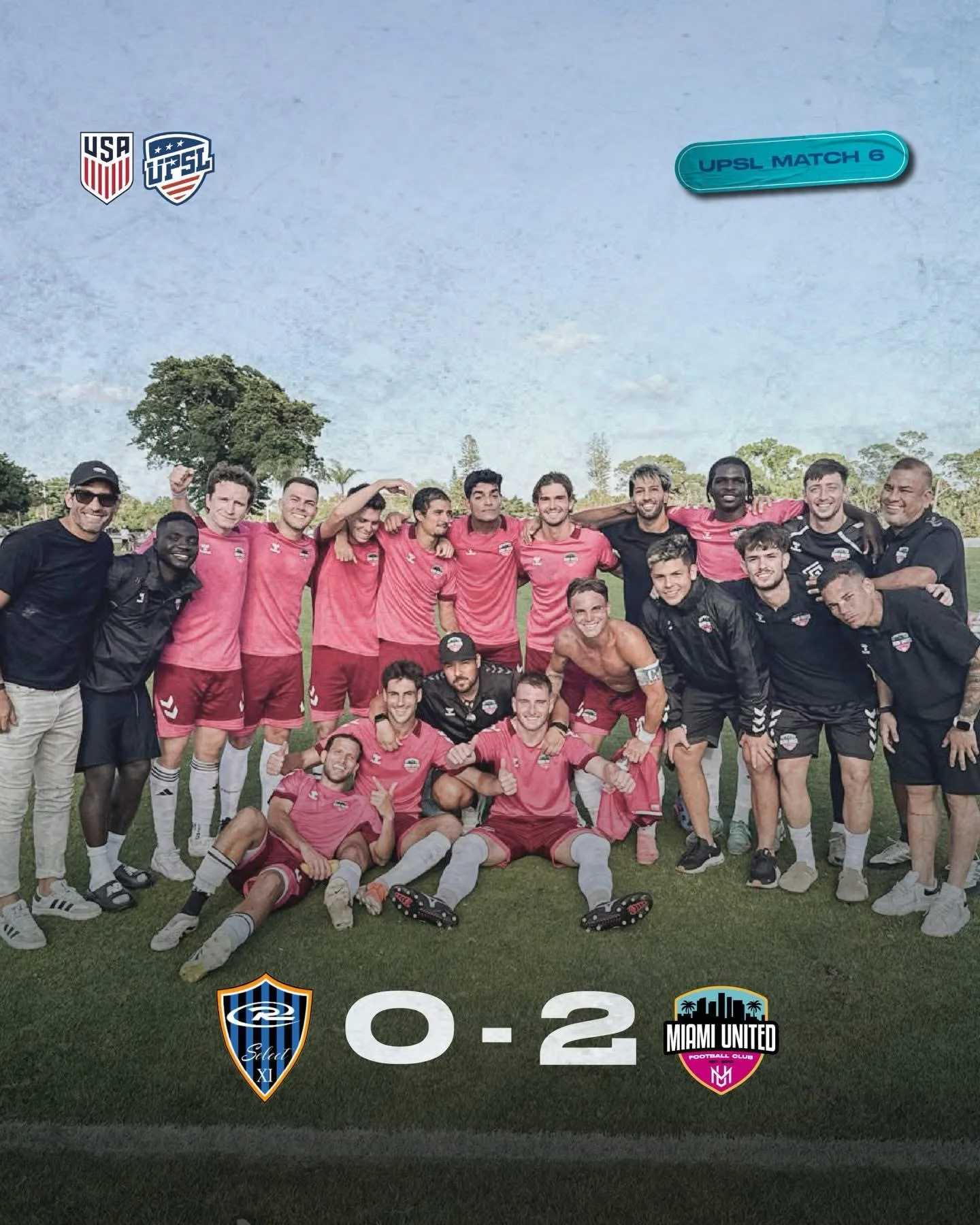 Miami United Weekly Recap: First Team Extends Winning Streak, Reserves Open Season in Dominant Fashion