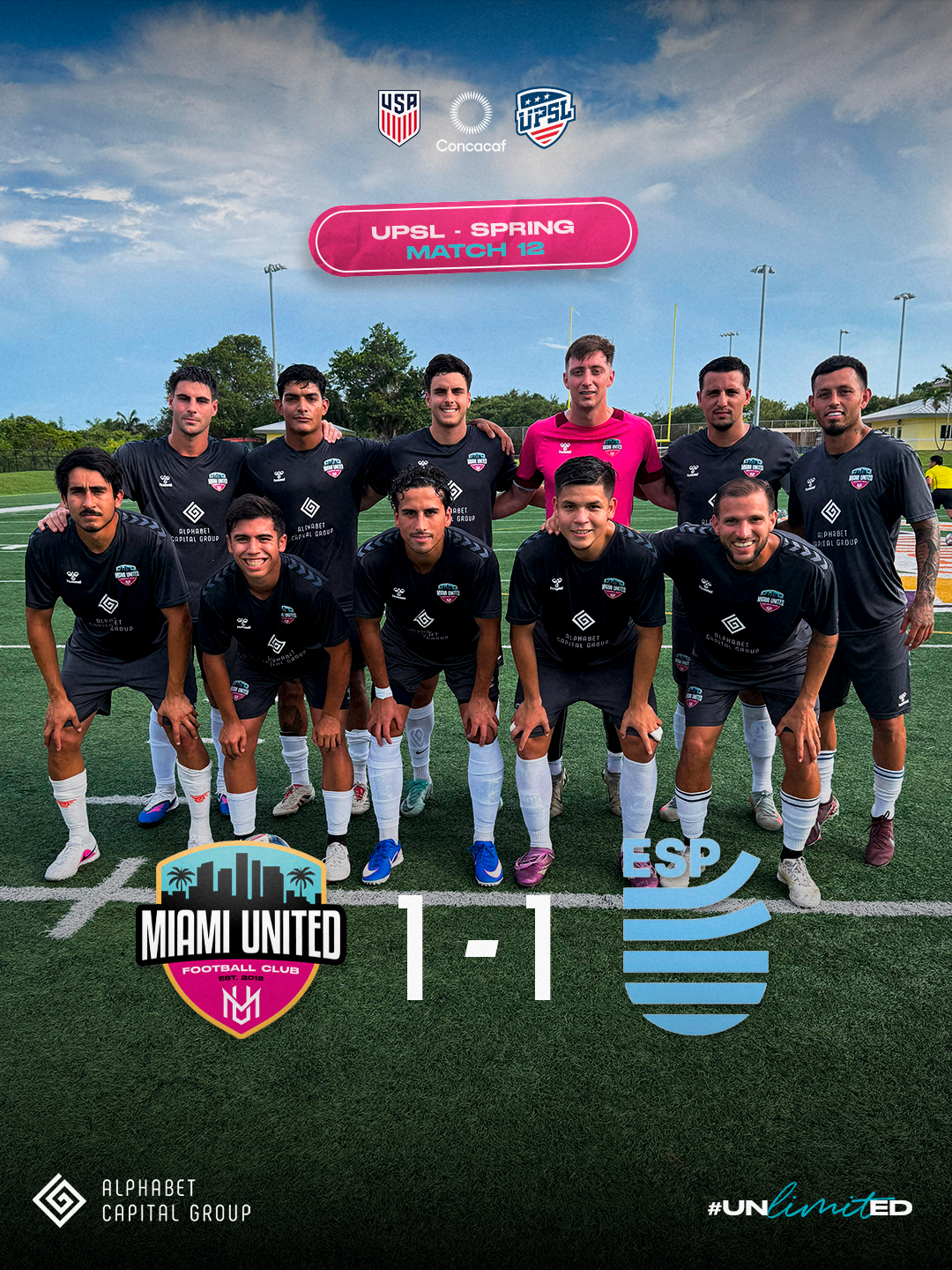 Miami United FC Weekend Recap: First Place Race Heads to Final Day as Reserve team Remain Top and U23 Match Is Suspended