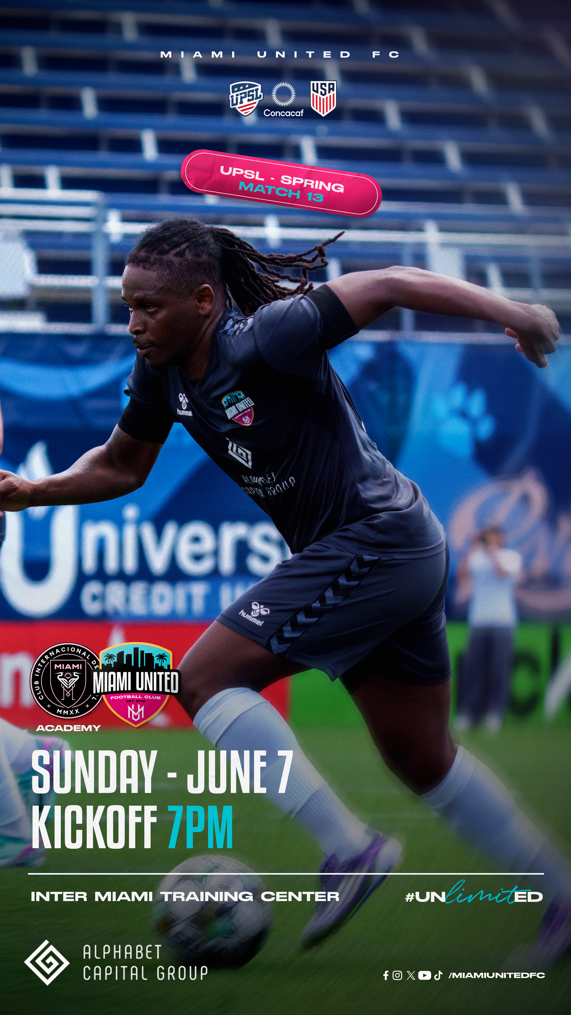 Match Preview: The South Florida Classic Returns Against Inter Miami CF Academy as Miami United Continues Its Summer Cup 2026 Campaign