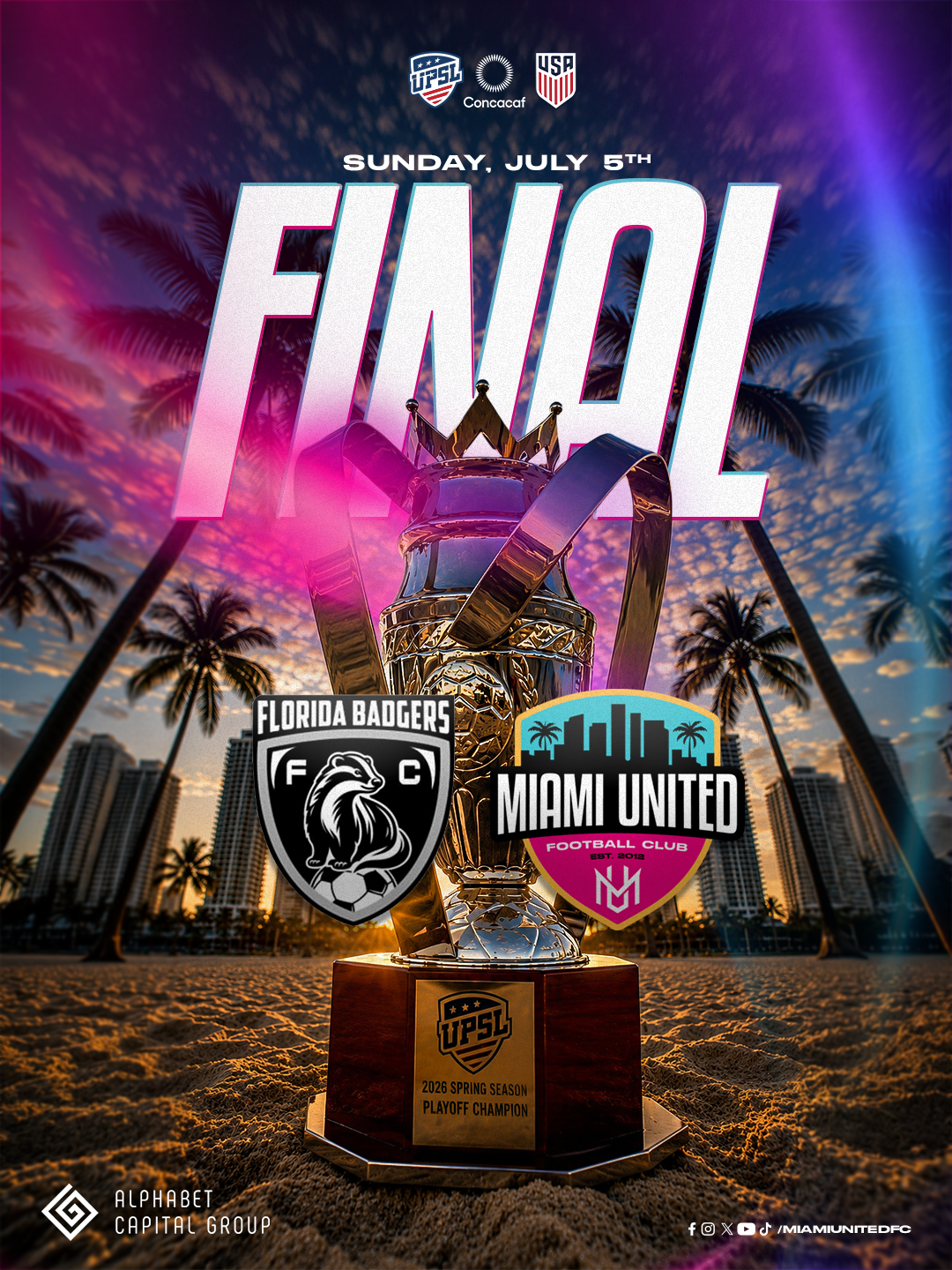 Weekend Recap: Championship Week Begins for Miami United FC