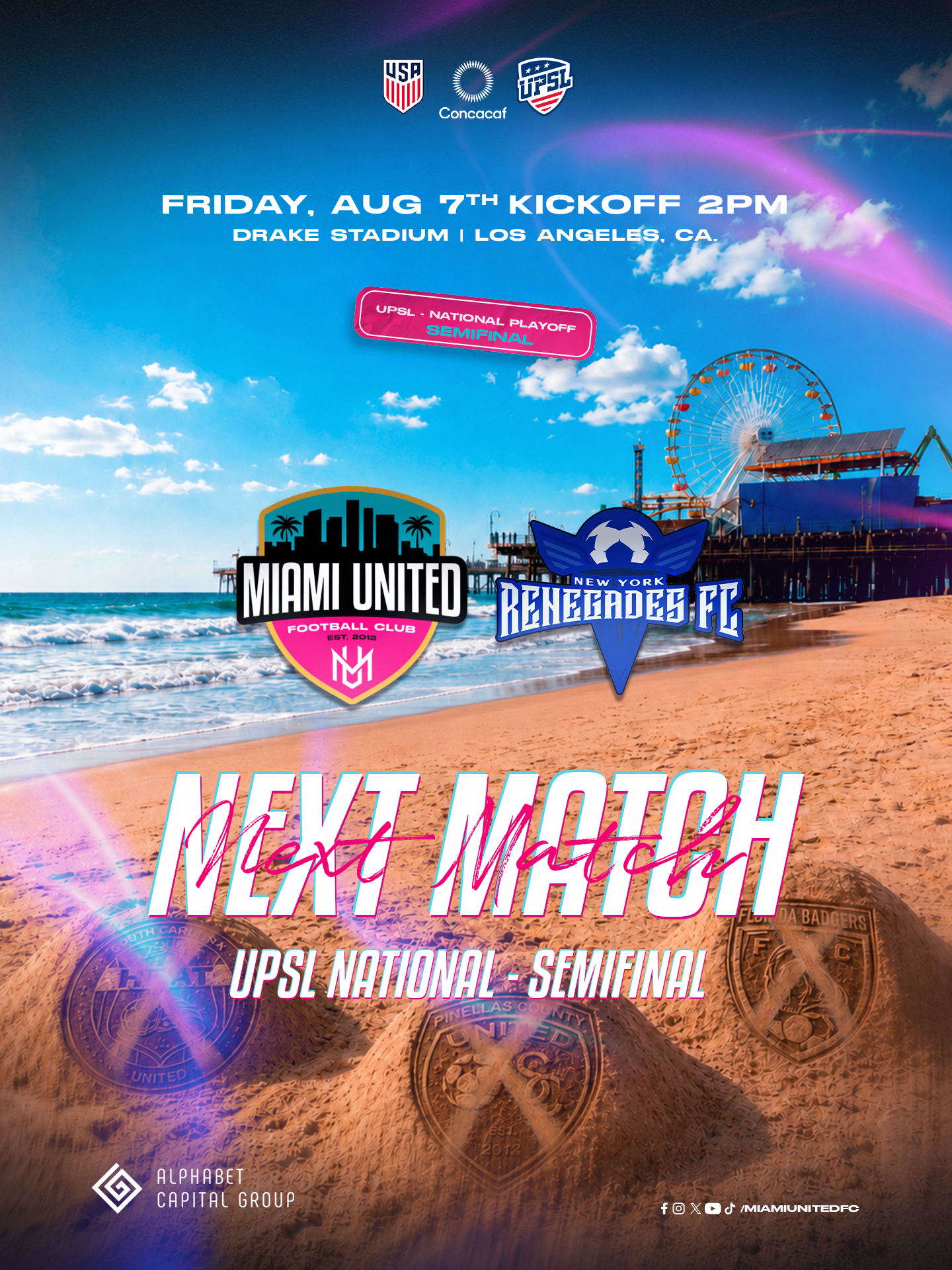 Back-to-Back National Final Fours: Miami United FC Chases History Once Again
