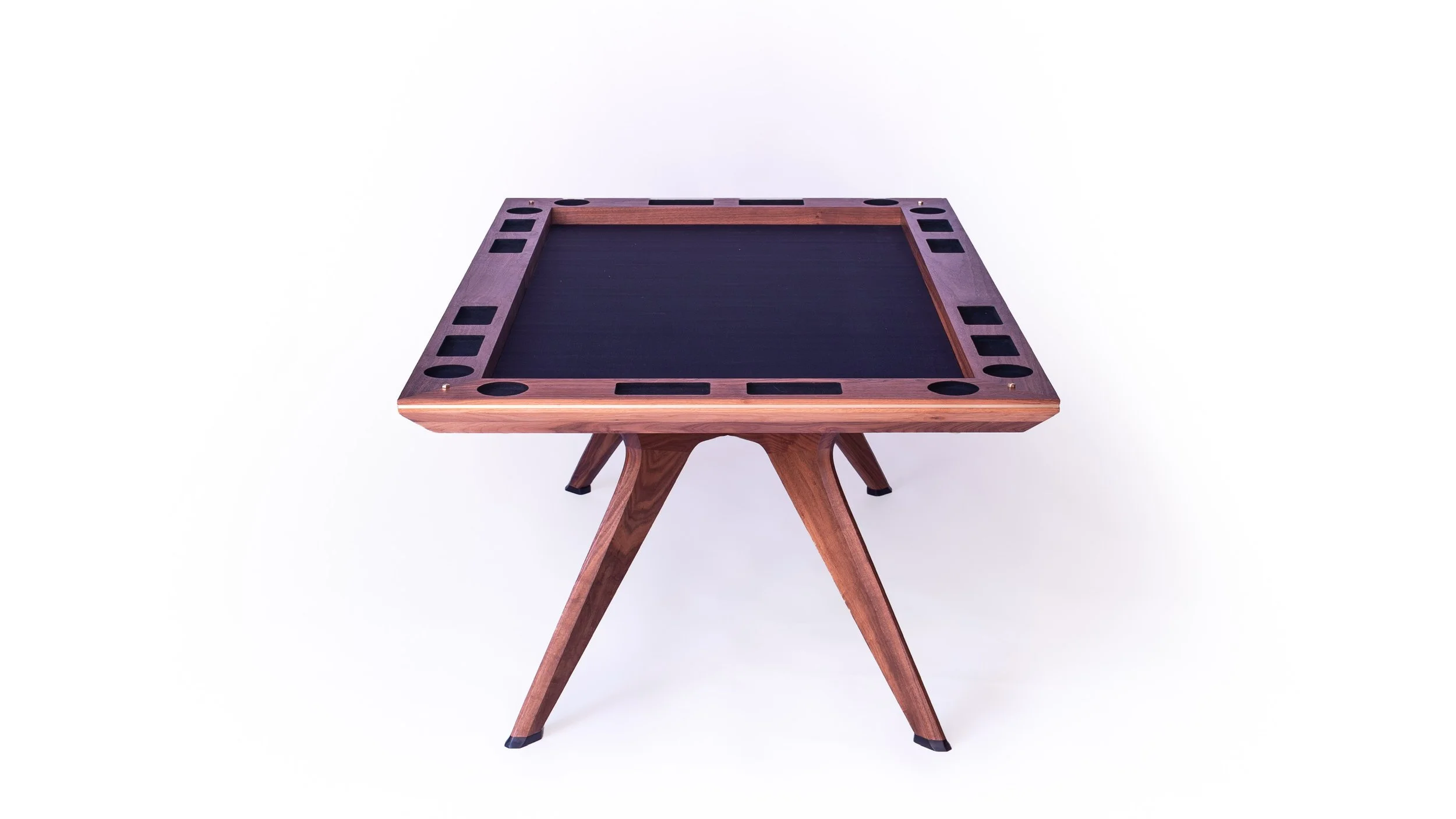 Gaming surface is a removable neoprene mat