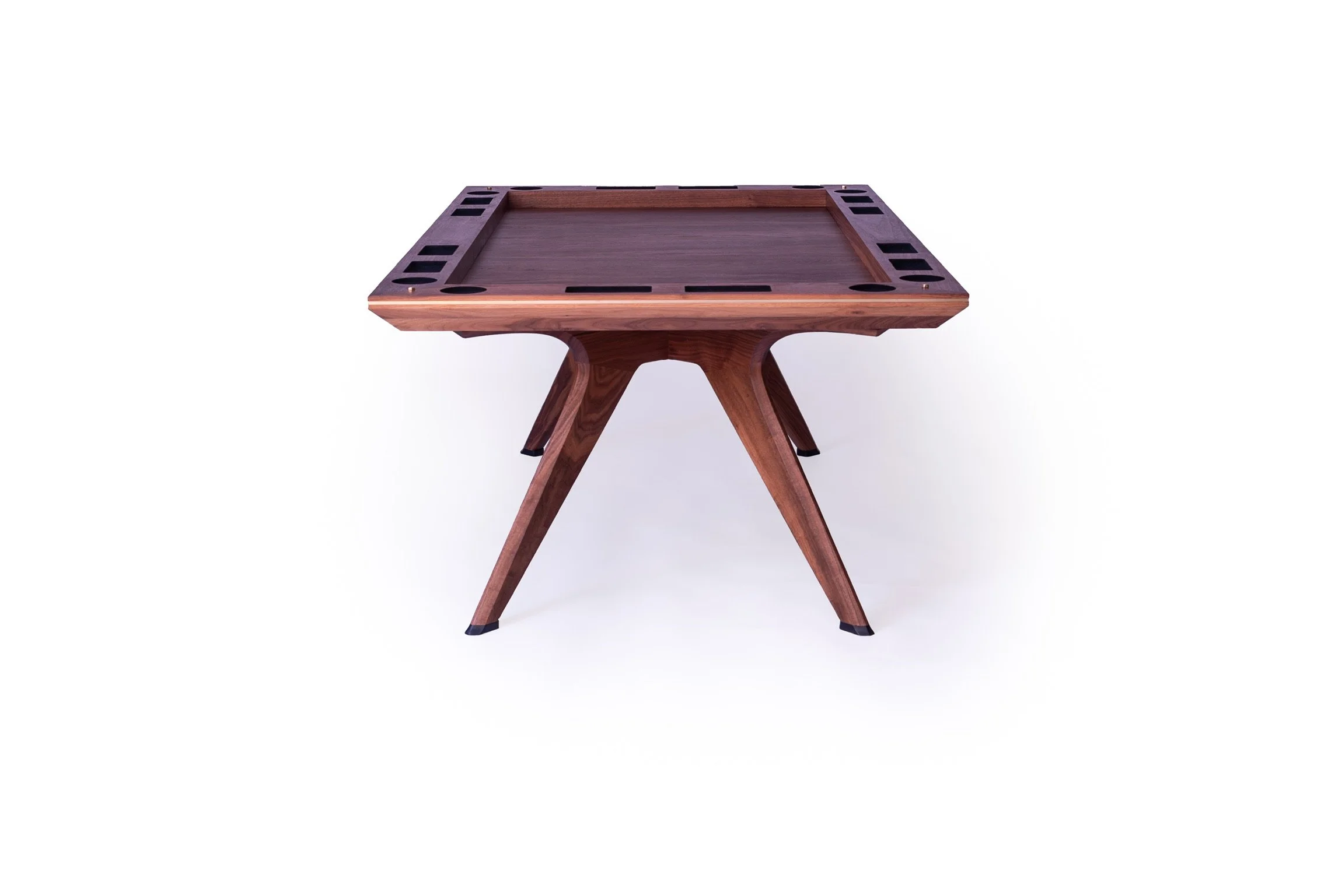 Mat can be removed for custom maps under plexiglass sheet