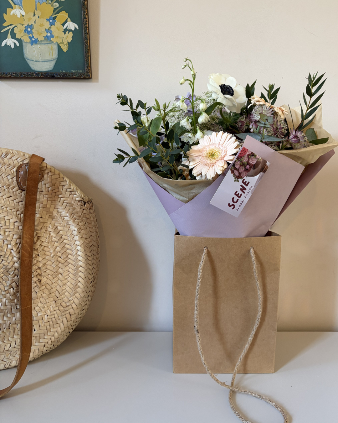 corporate gifting bouquet from Lewes based florist delivering throughout Sussex