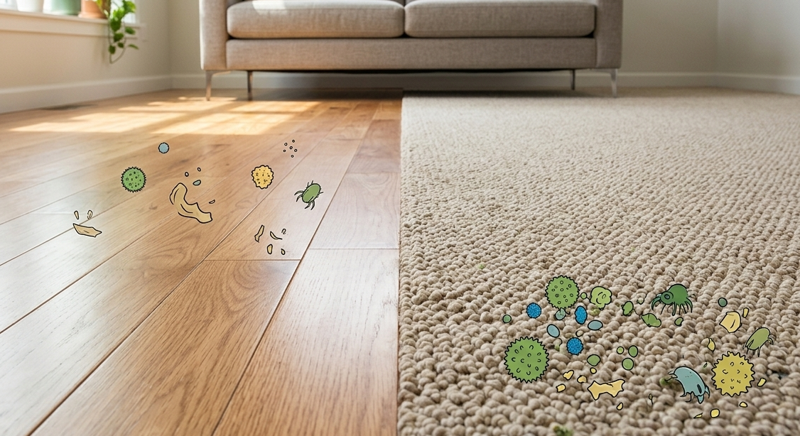 Why Hardwood Floors Are Dramatically Better for Allergies and Asthma Than Carpet