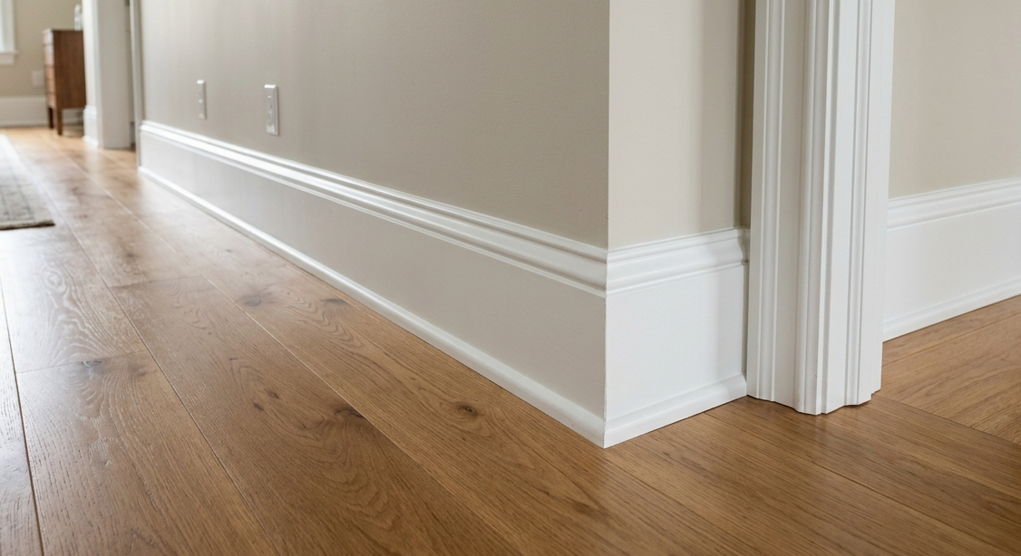 Why your homeowners need new baseboards when installing hardwood..