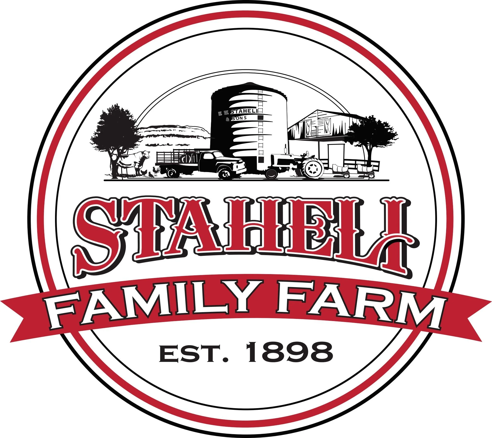 Staheli Family Farm logo