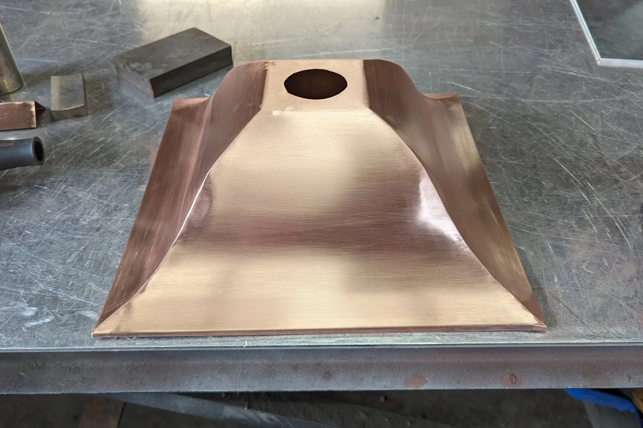 Copper Welding and Finishing