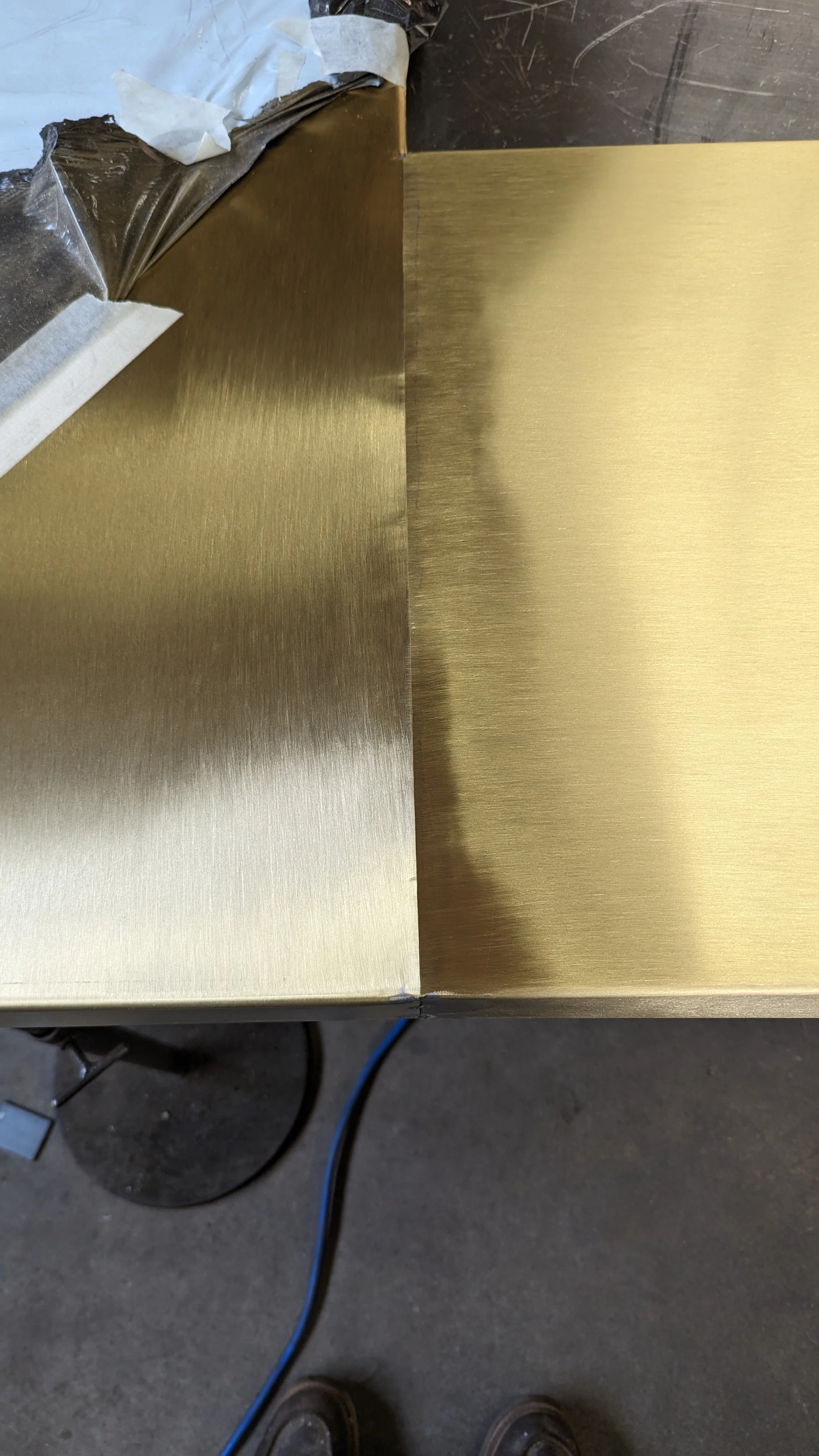 Brass Welding and Finishing