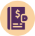 Bookkeeping icon