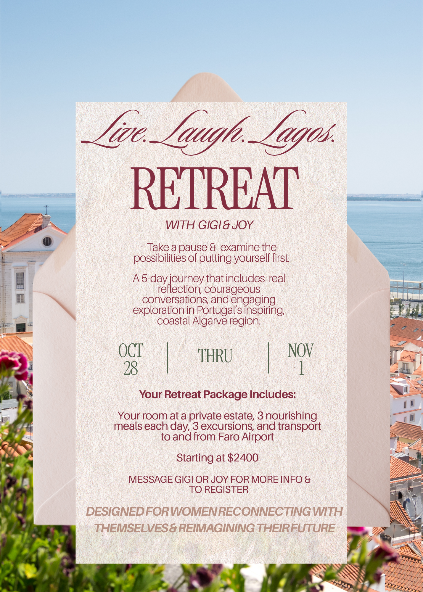       
  
       An Invitation for Liminal Ladies     What's been on my mind lately is the privilege of empowering women as a certified health coach and resilience coach.  Together with my colleague, Life Coaching with Gigi   Gigi Andrad    e , we've