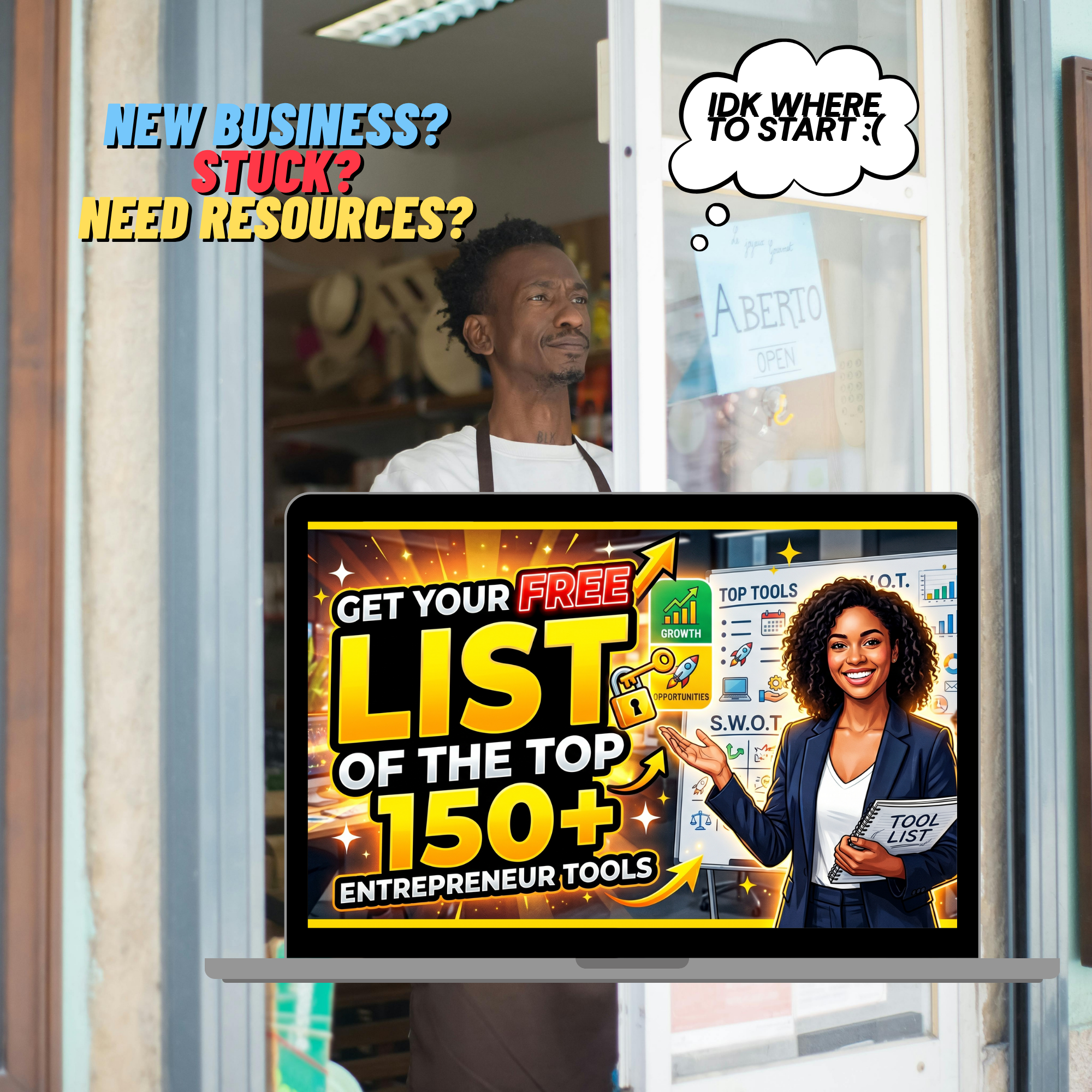 FREE List of Top 150 Entrepreneur Tools