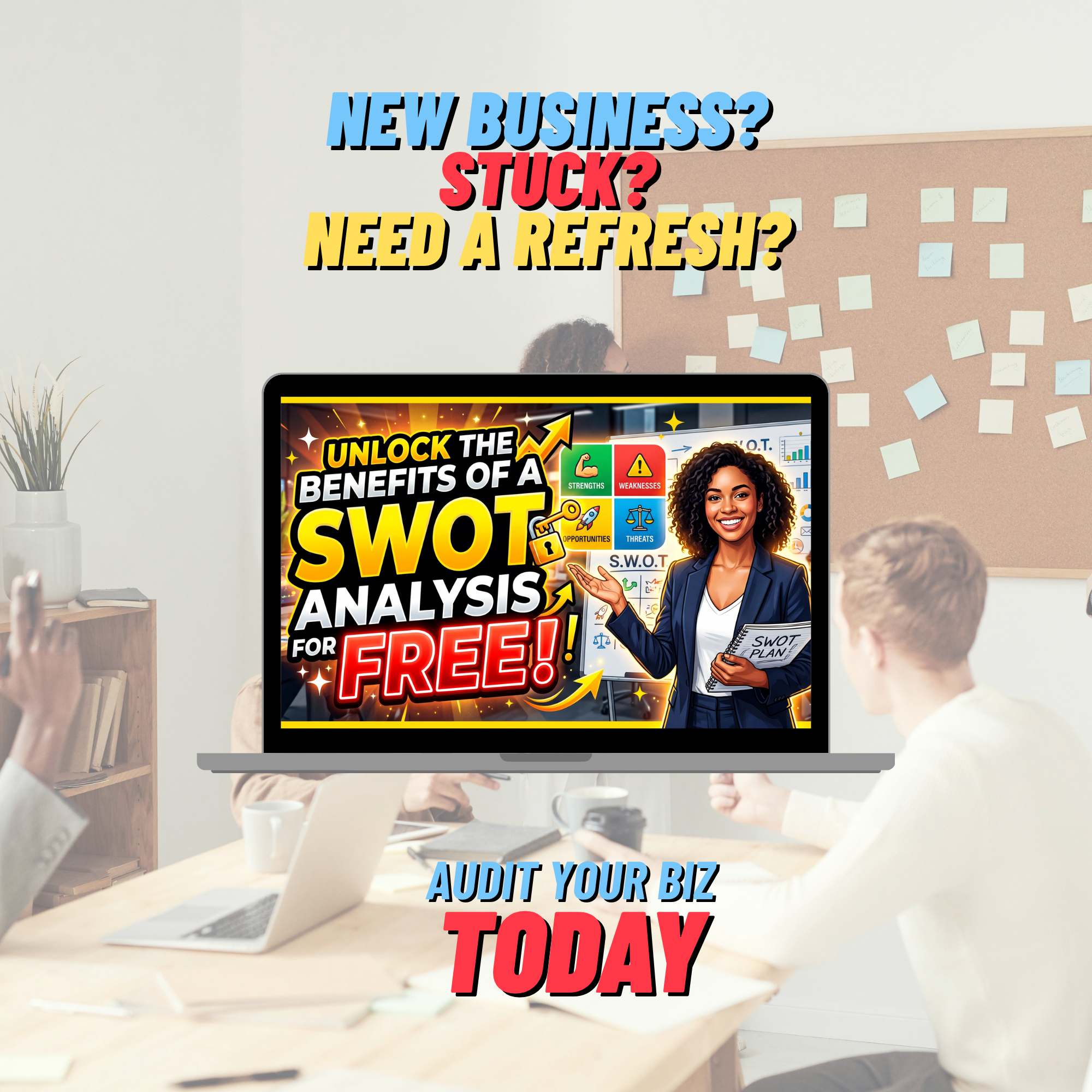 FREE Business SWOT Analysis Template