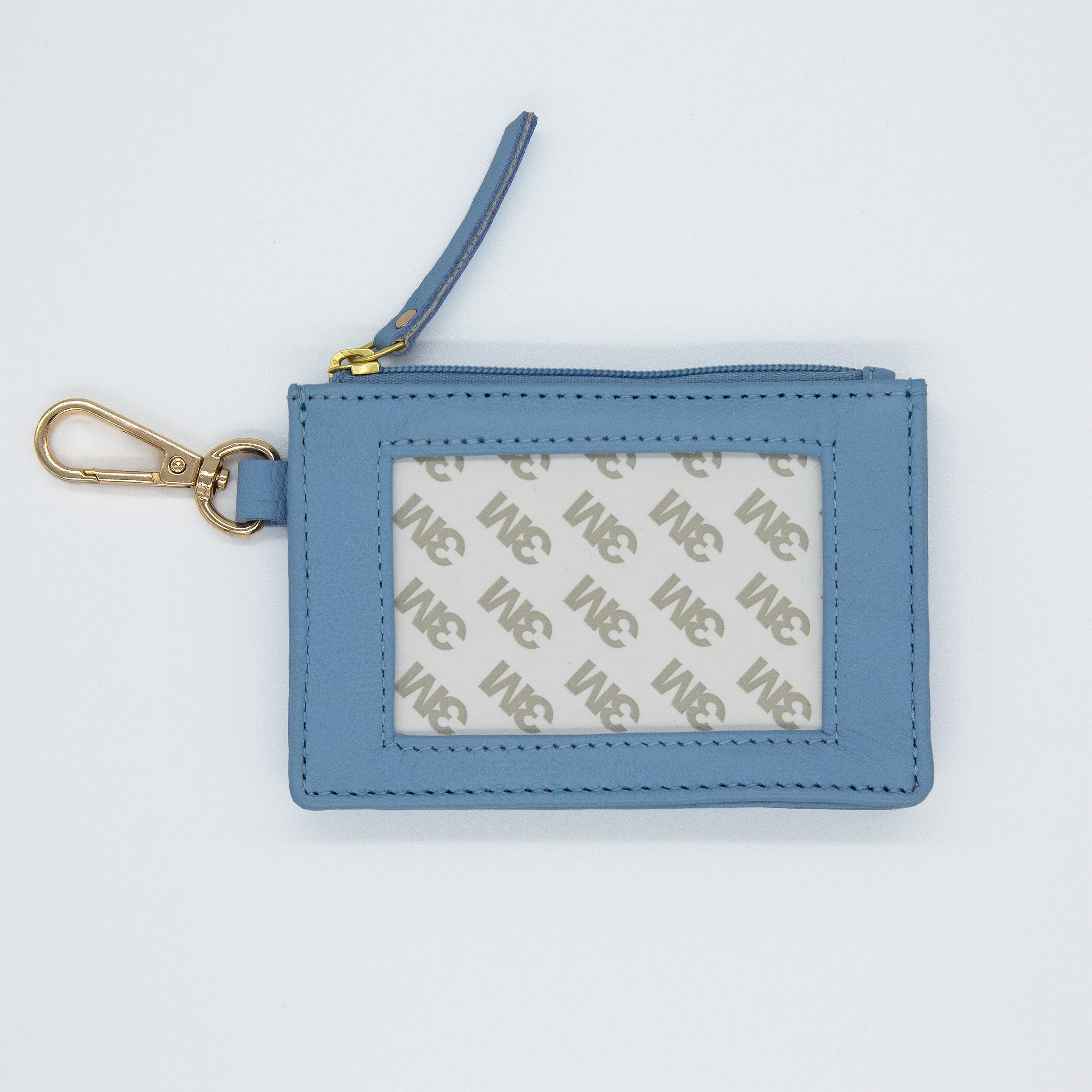 Leather Self Finishing Zip Coin Holder