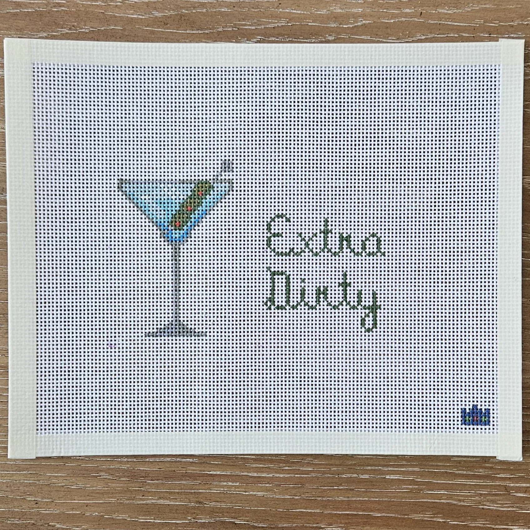 Dirty Martini Clutch Insert Canvas