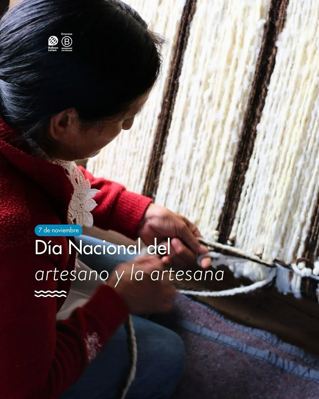 El artesano es portador de identidad y motor de desarrollo sostenible ✨

Valorar su trabajo es valorar la cultura y el futuro de nuestras comunidades: artesanos y artesanas son el puente entre generaciones asegurando continuidad cultural.

#D&iacute;