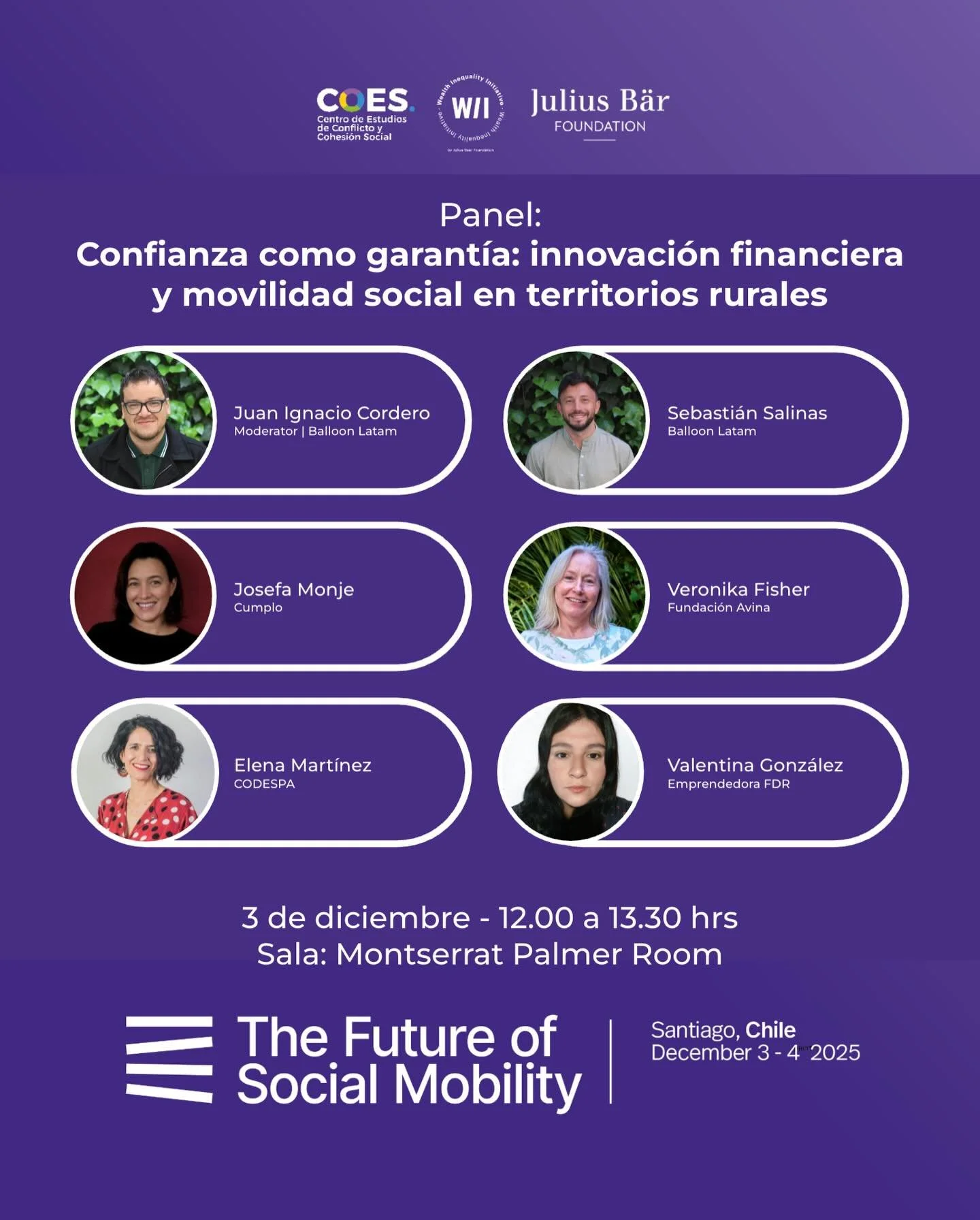 &iquest;C&oacute;mo podemos descubrir nuevas formas de promover la movilidad social en el cambiante mundo actual? 🌎

Desde Balloon estamos emocionados por participar en la Conferencia Internacional de Movilidad Social organizada por @centro_coes , q