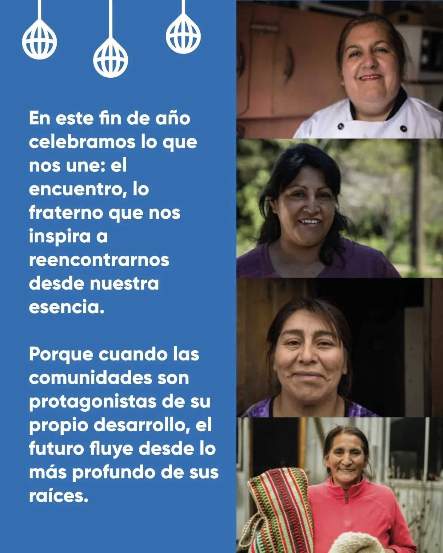 🎄 &iexcl;Felices fiestas desde Balloon Latam! 🎄

✨ En este cierre de a&ntilde;o celebramos el encuentro y la fraternidad como la esencia que sostiene nuestro trabajo. 💞🤝

🌱 Cuando las comunidades asumen el protagonismo de su propio desarrollo, e