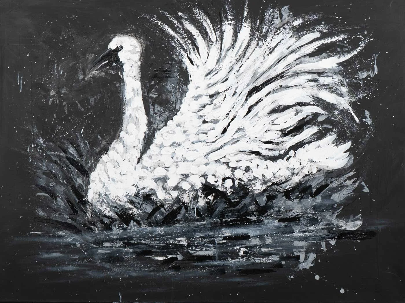 Turbulent Waters   36" x 48"