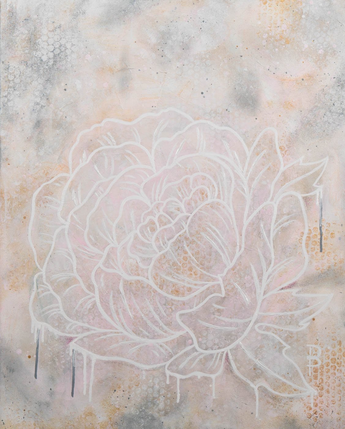 Wall Flower   30" x 24" 