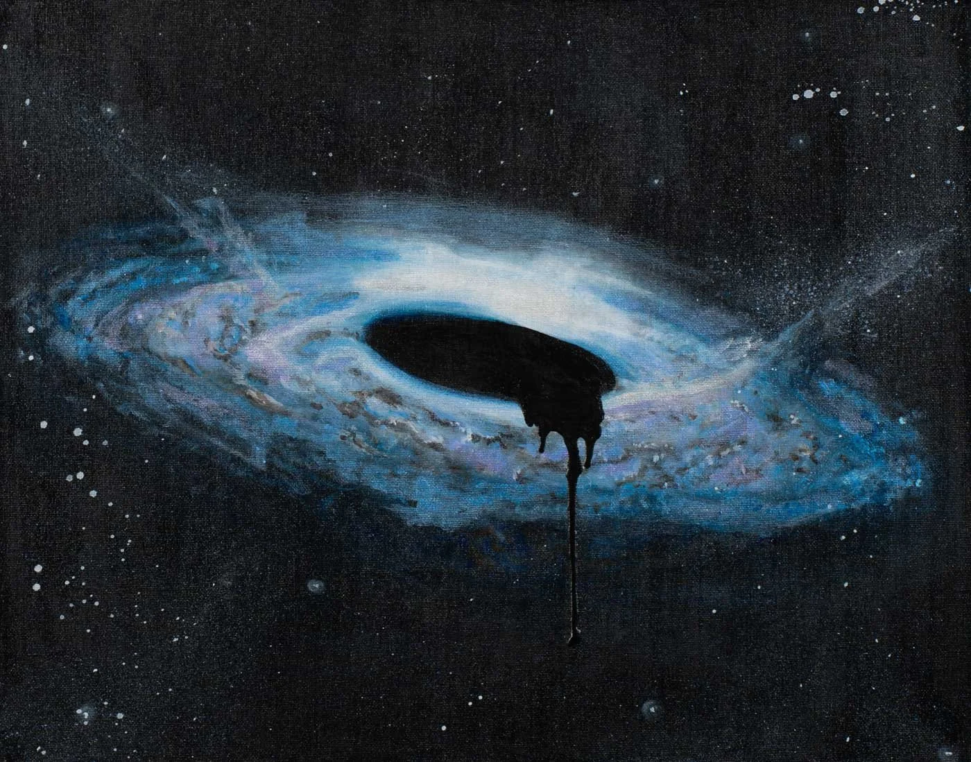 The Melting Blackhole   16" x 20"