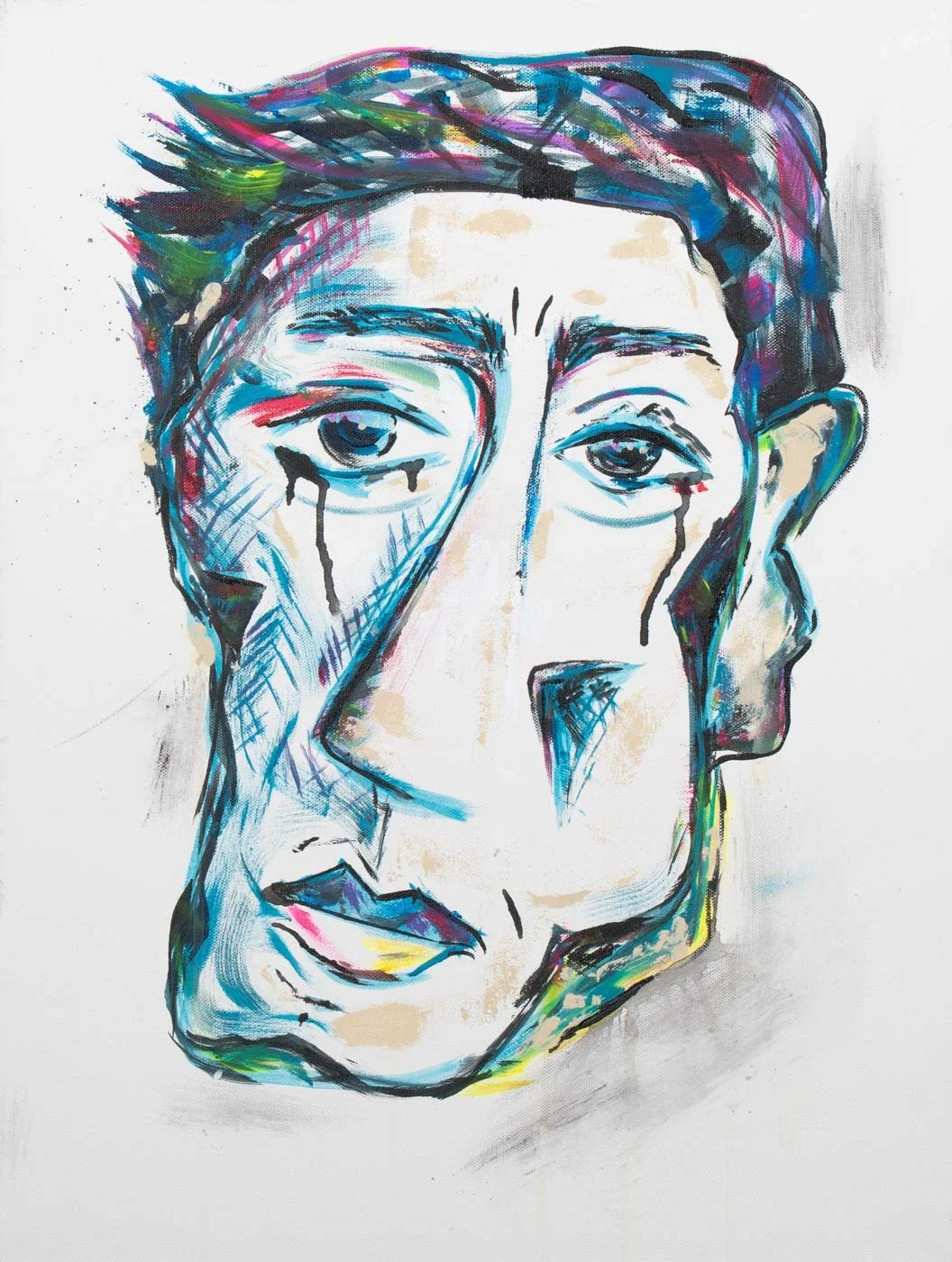 Tears of a Man   24" X 18"