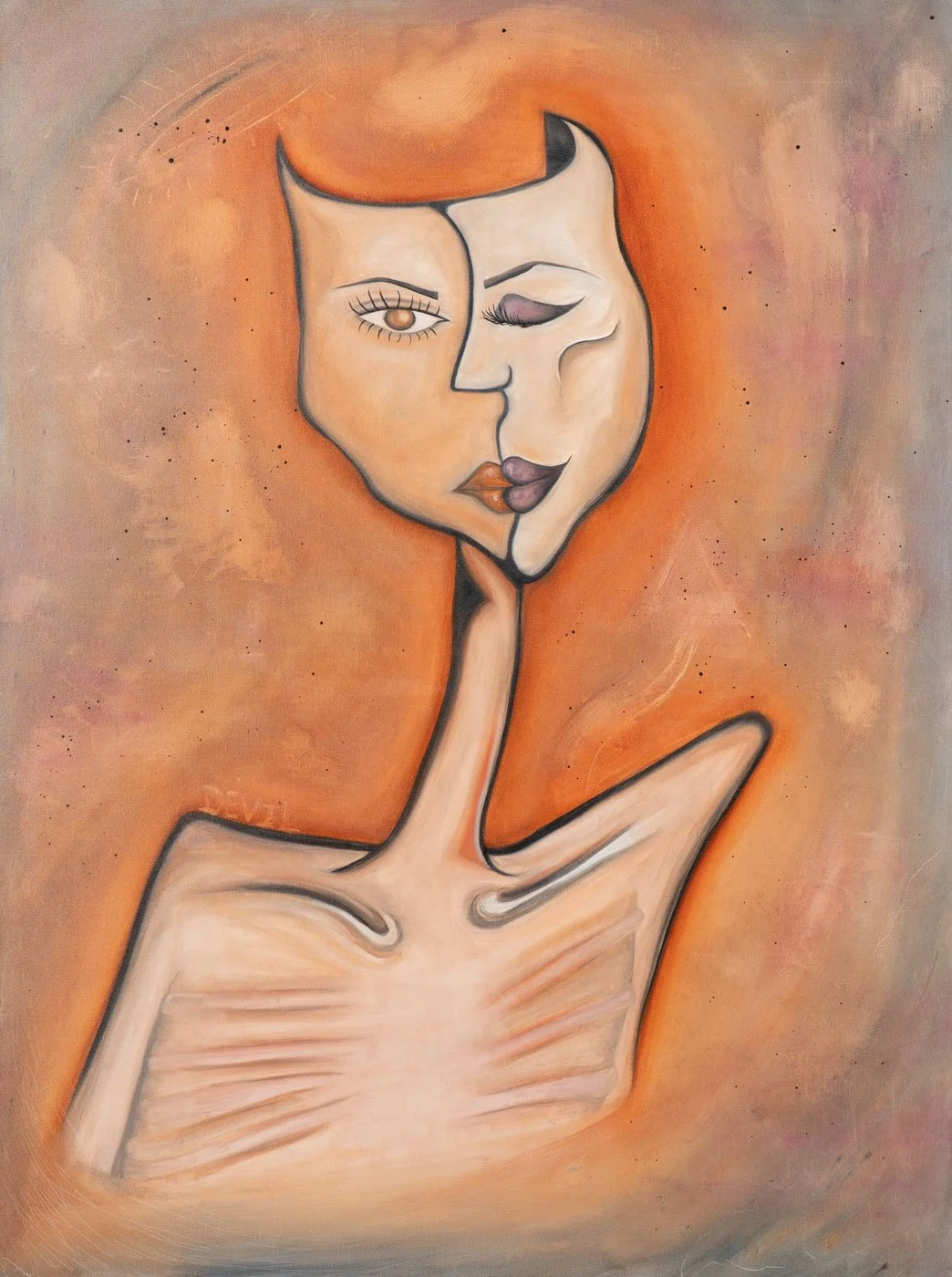 Skins of Dichotomy   48" x 36"