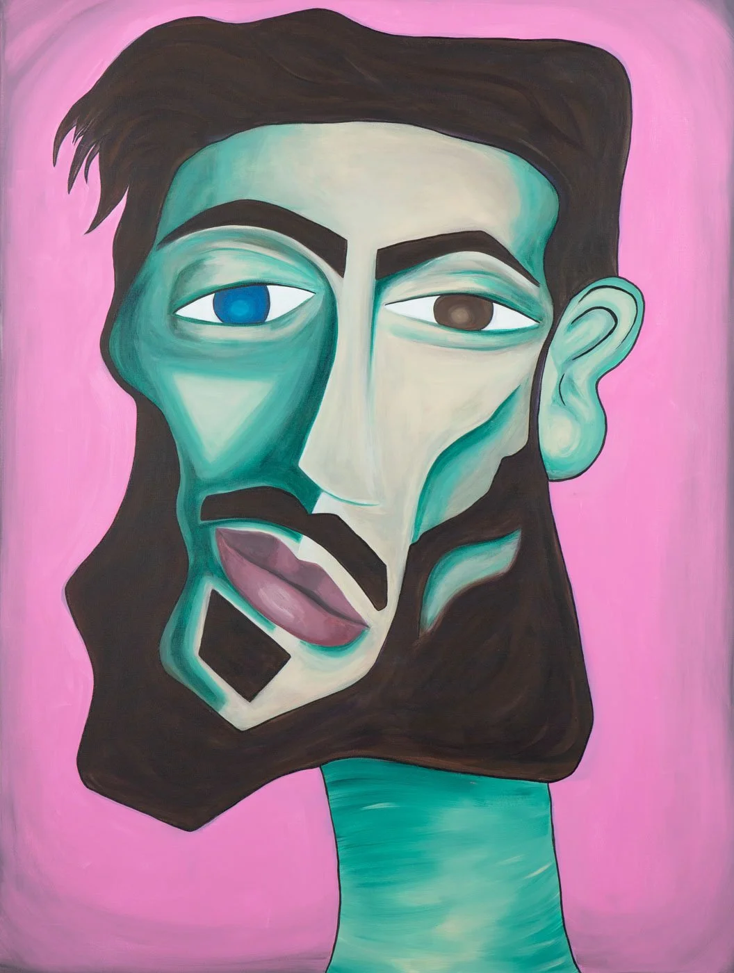 Held in Disdain   48" x 36"