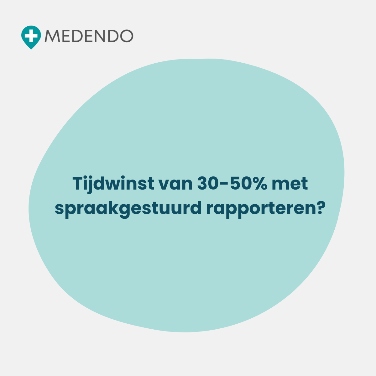 Tijdwinst van 30-50% met spraakgestuurd rapporteren?