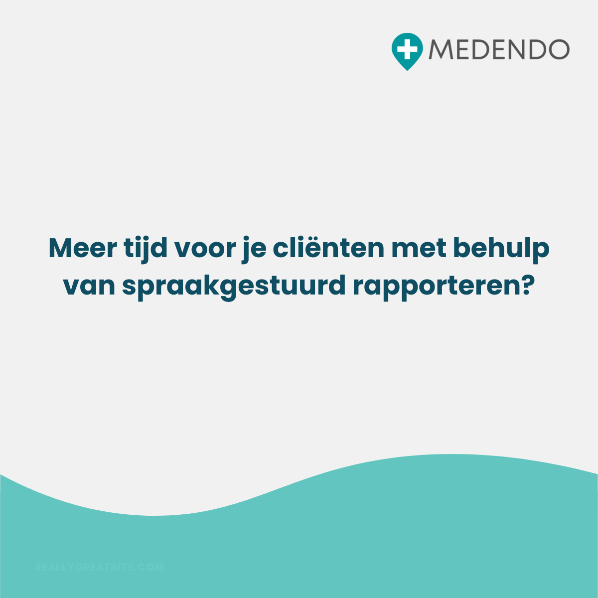Meer tijd voor je cliënten met behulp van spraakgestuurd rapporteren?