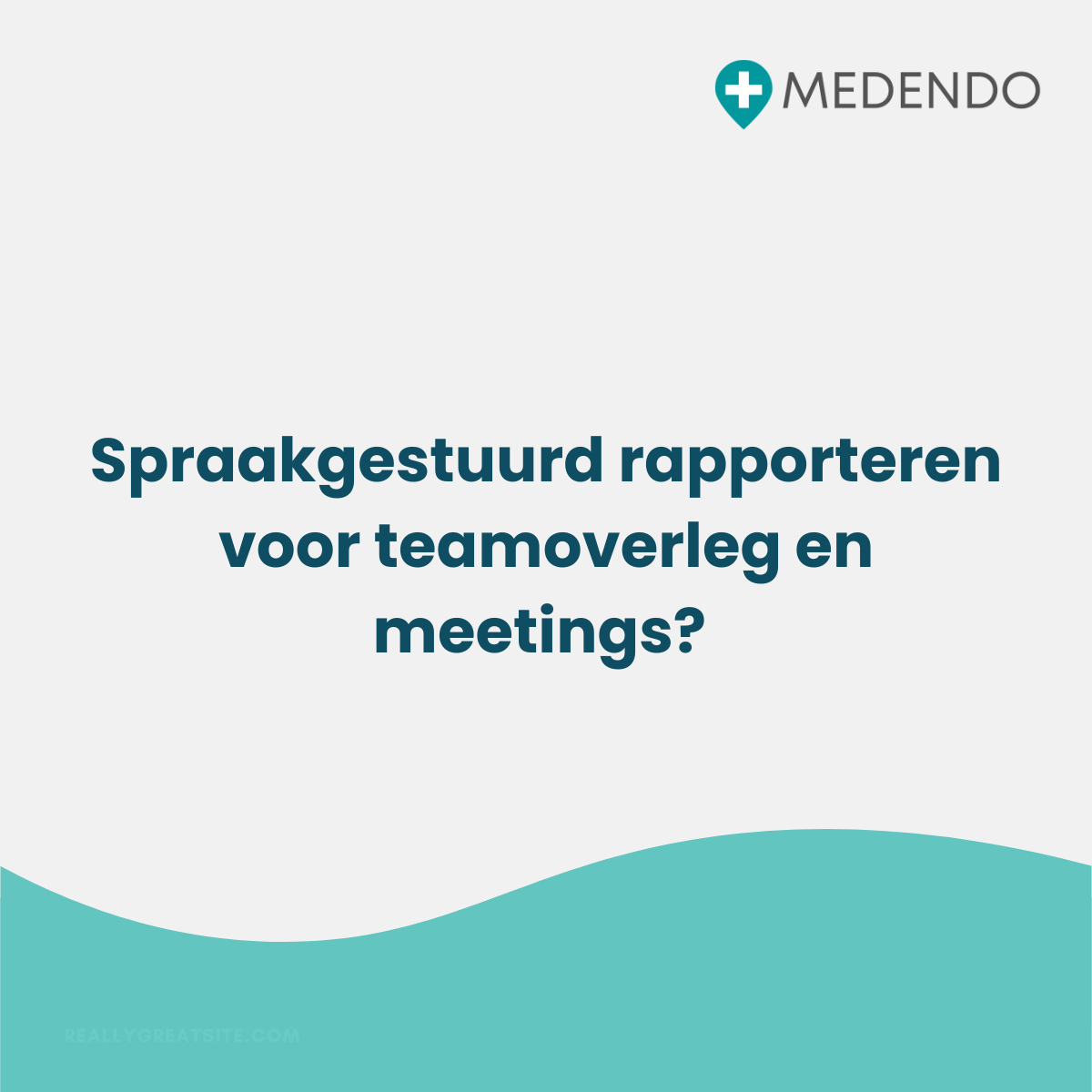 Spraakgestuurd rapporteren voor teamoverleg en meetings? 