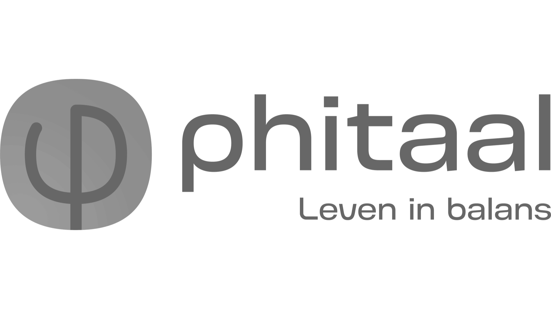 Logo van Phitaal met de tagline 'Leven in balans'